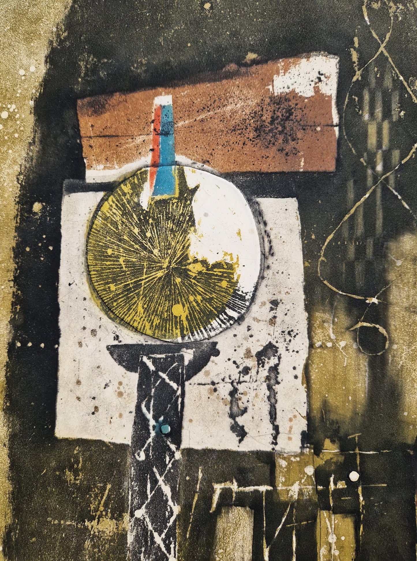 JOHNNY FRIEDLAENDER - Premiere Conclusion (1970) (Unframed), Etching