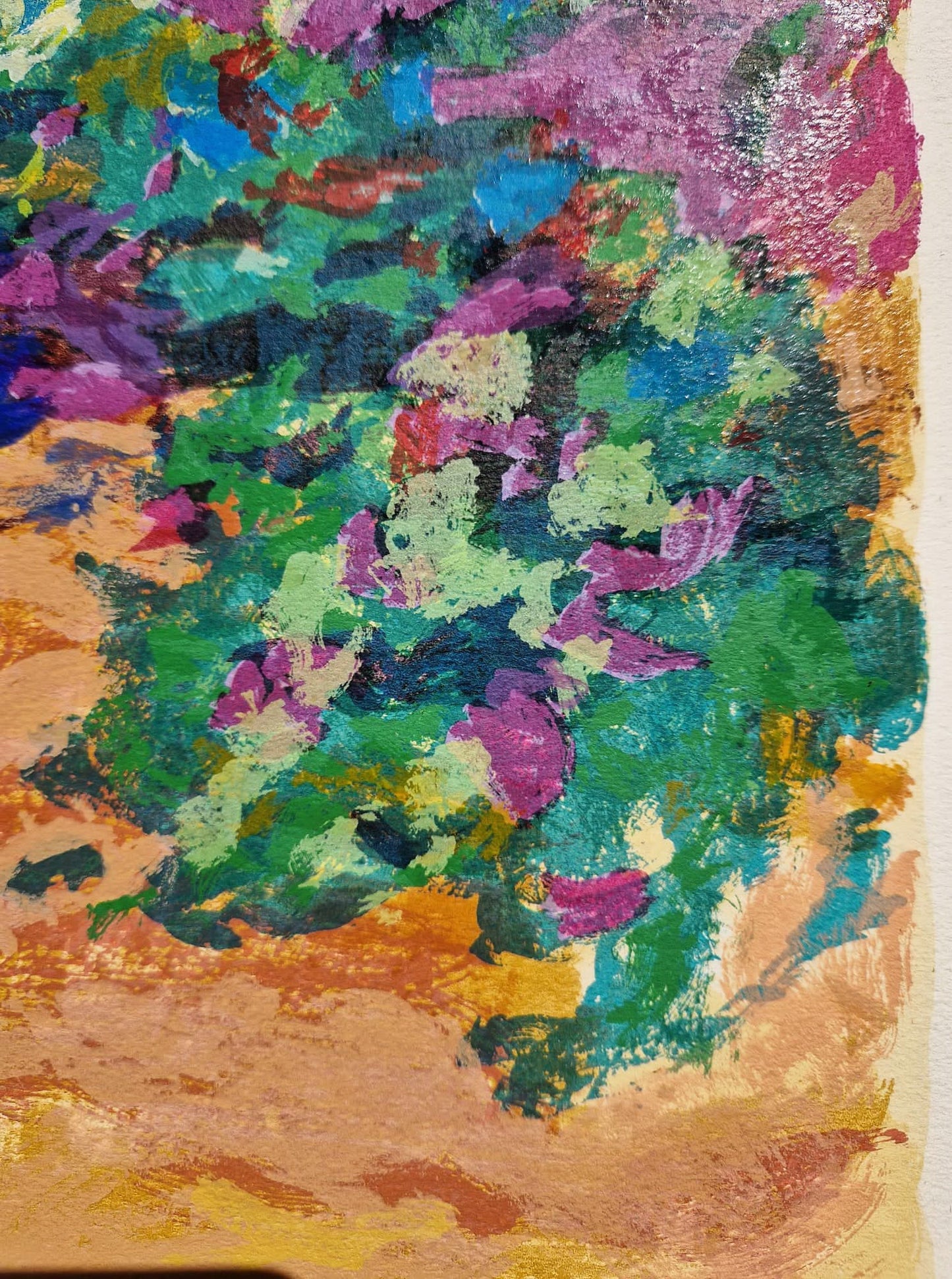 RITA DUFFY – Giverny Hommage (bez rámu), litografia