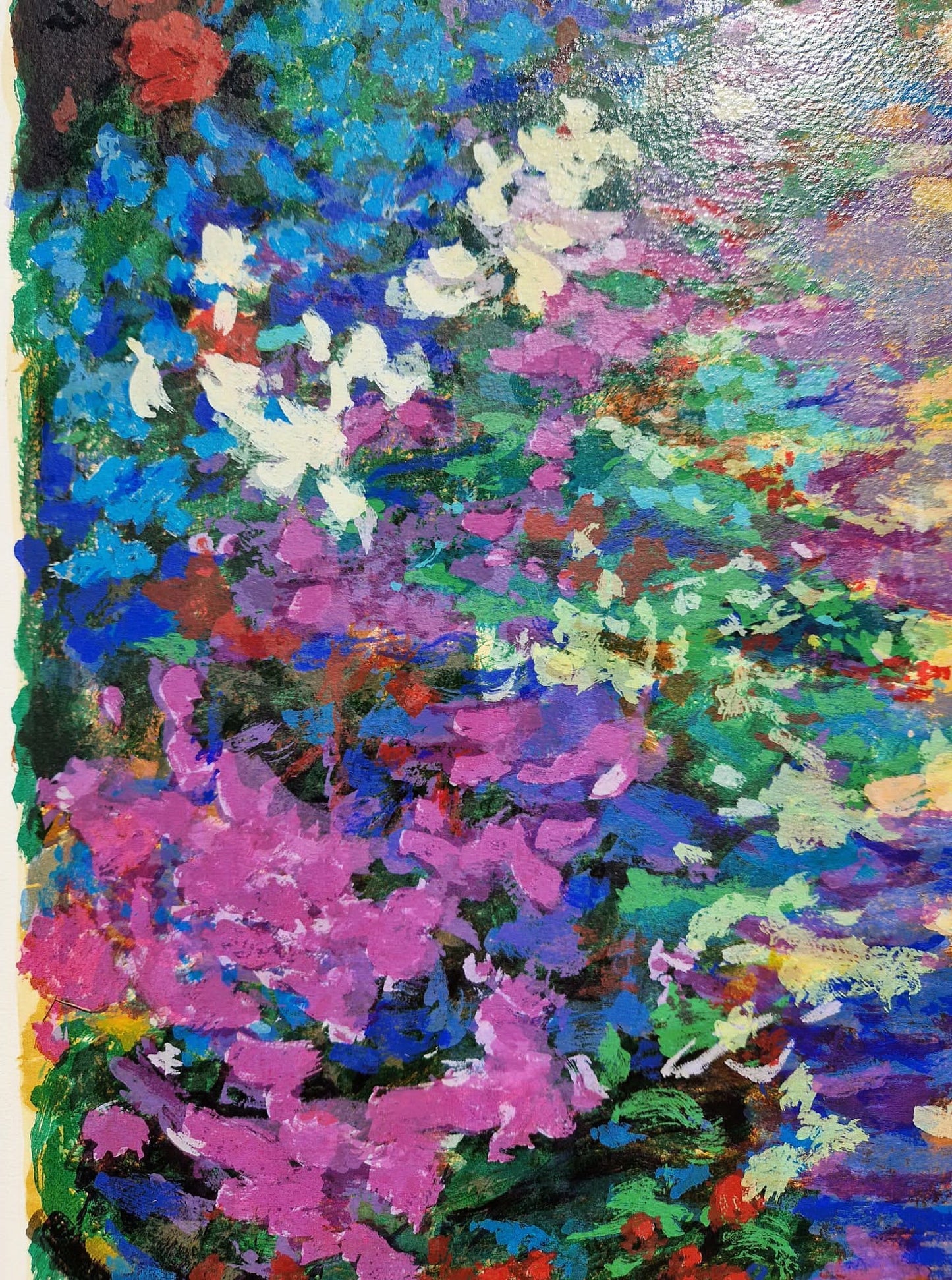 RITA DUFFY – Giverny Hommage (bez rámu), litografia