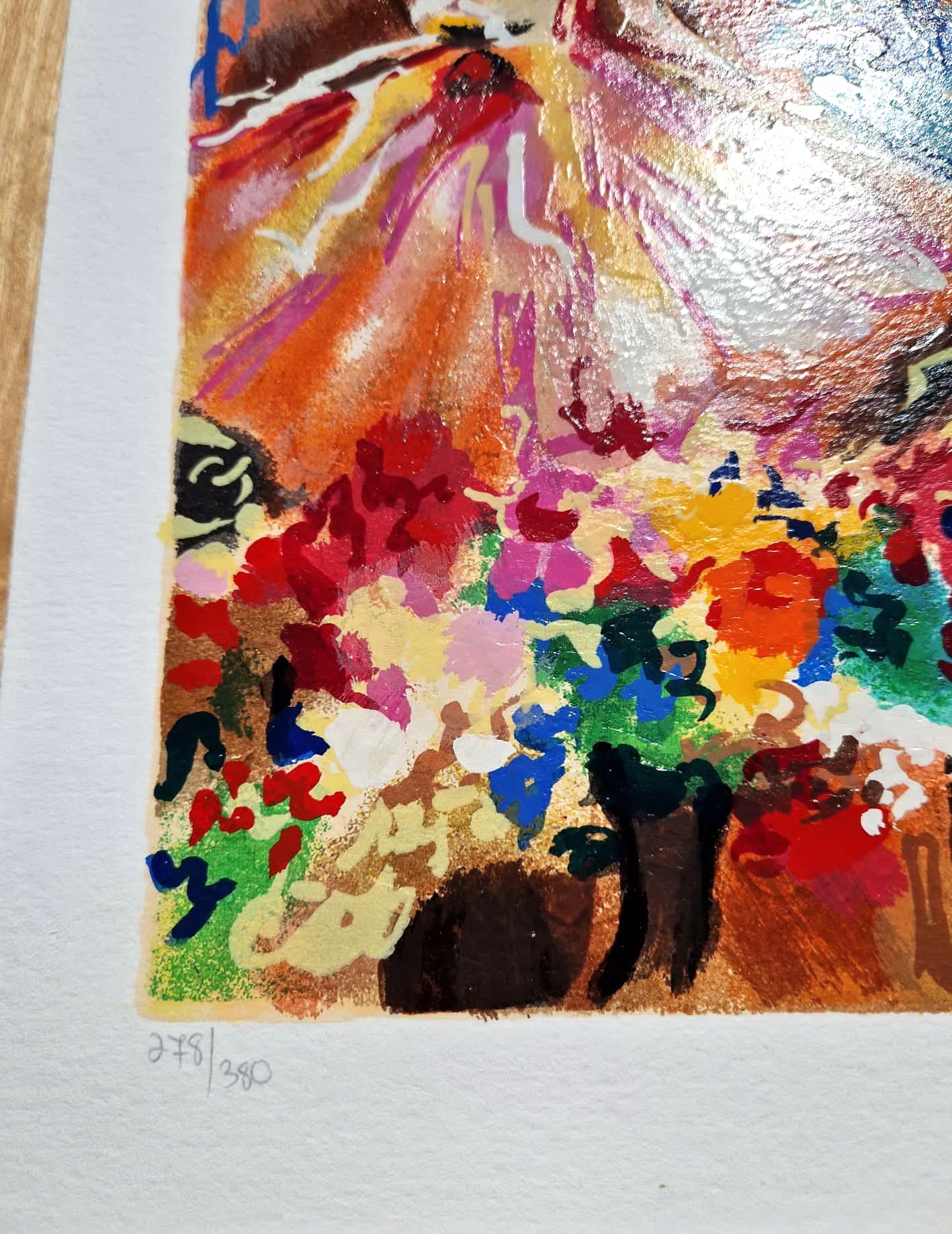 MICHAEL ROZENVAIN - Melodie Ballerina (Unframed) Serigraph