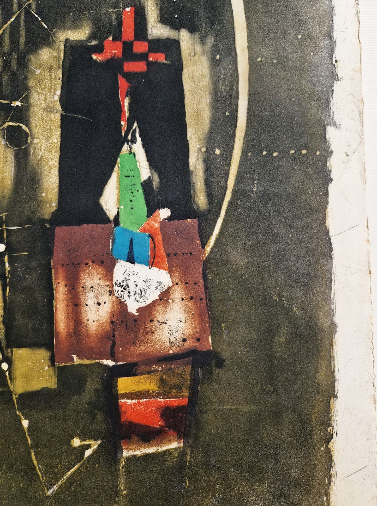 JOHNNY FRIEDLAENDER - Premiere Conclusion (1970) (Unframed), Etching