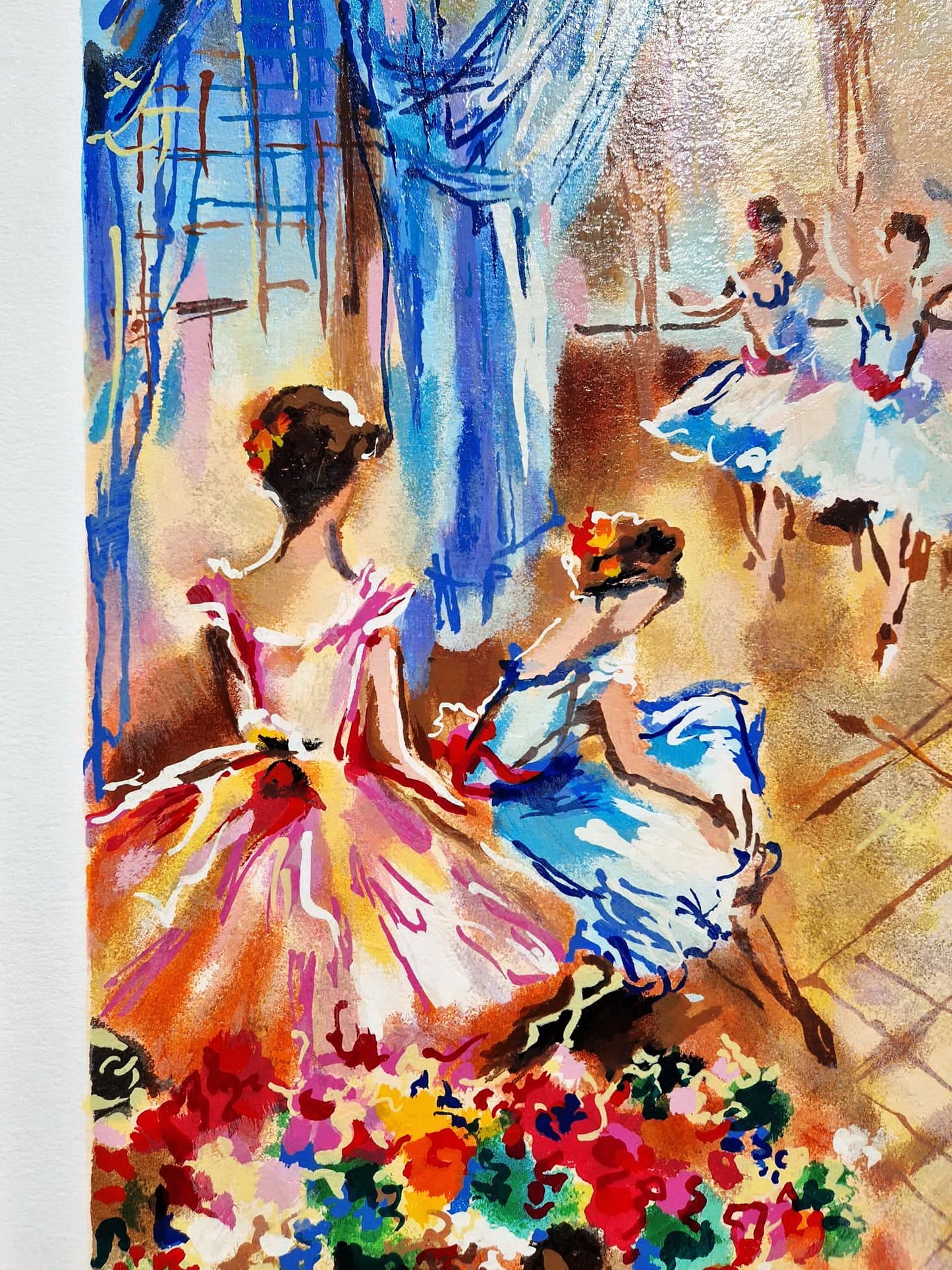 MICHAEL ROZENVAIN - Melodie Ballerina (Unframed) Serigraph