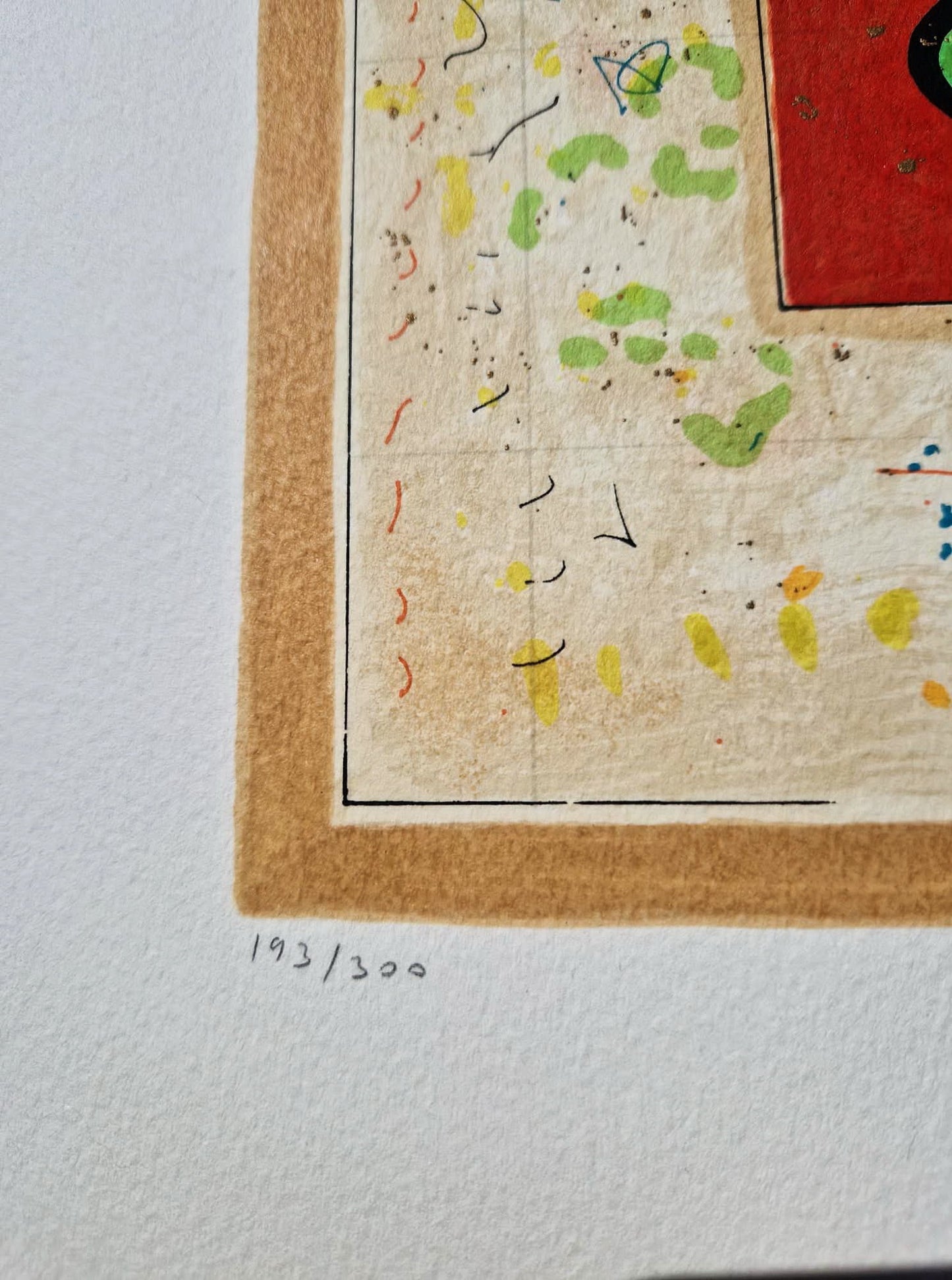 MICHAEL EISEMANN - Soucis Et Tomates (bez rámu) litografia