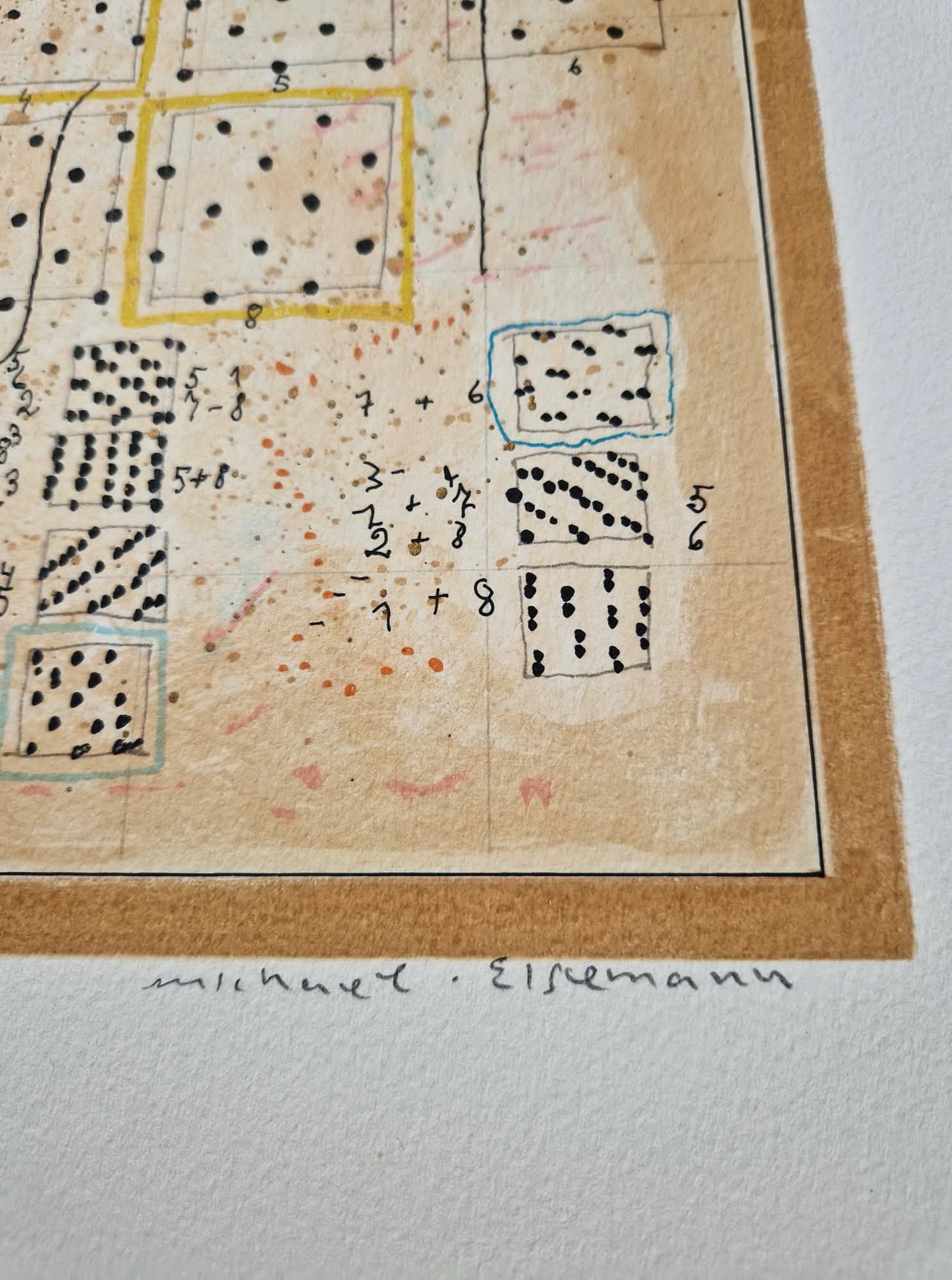 MICHAEL EISEMANN - Prírodná morte (bez rámu) litografia