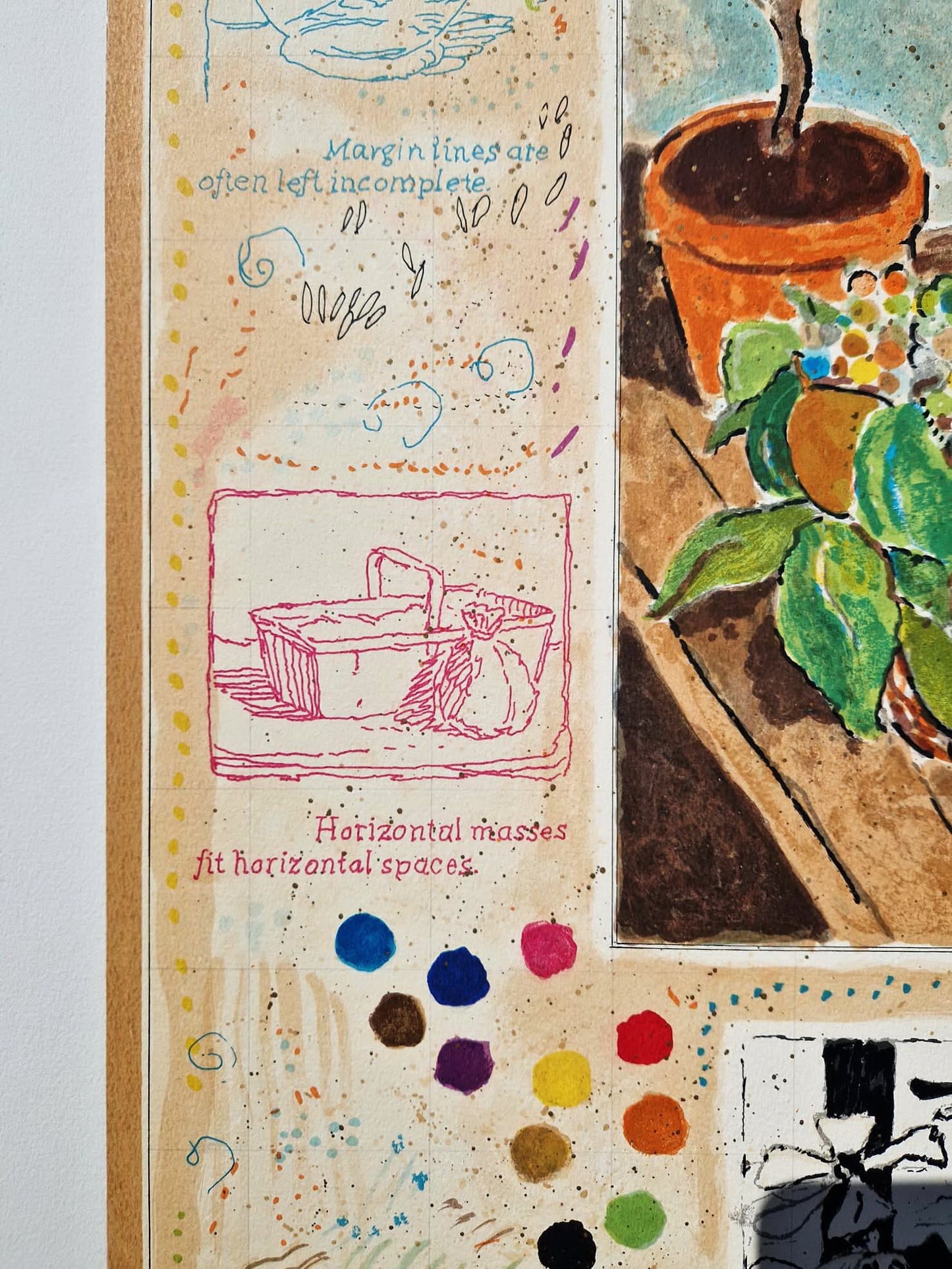 MICHAEL EISEMANN - Prírodná morte (bez rámu) litografia