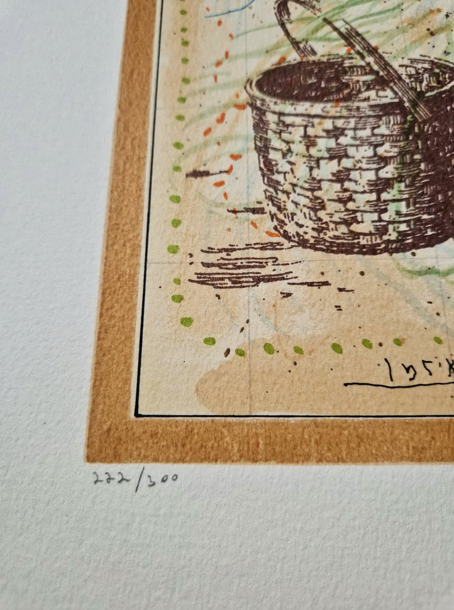 MICHAEL EISEMANN - Prírodná morte (bez rámu) litografia