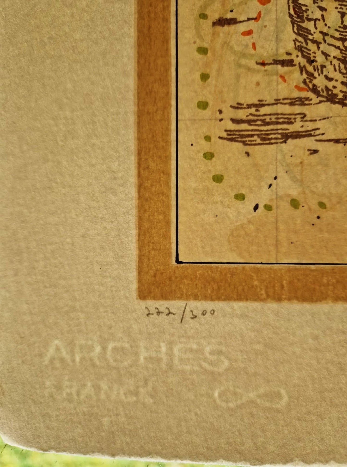 MICHAEL EISEMANN - Prírodná morte (bez rámu) litografia