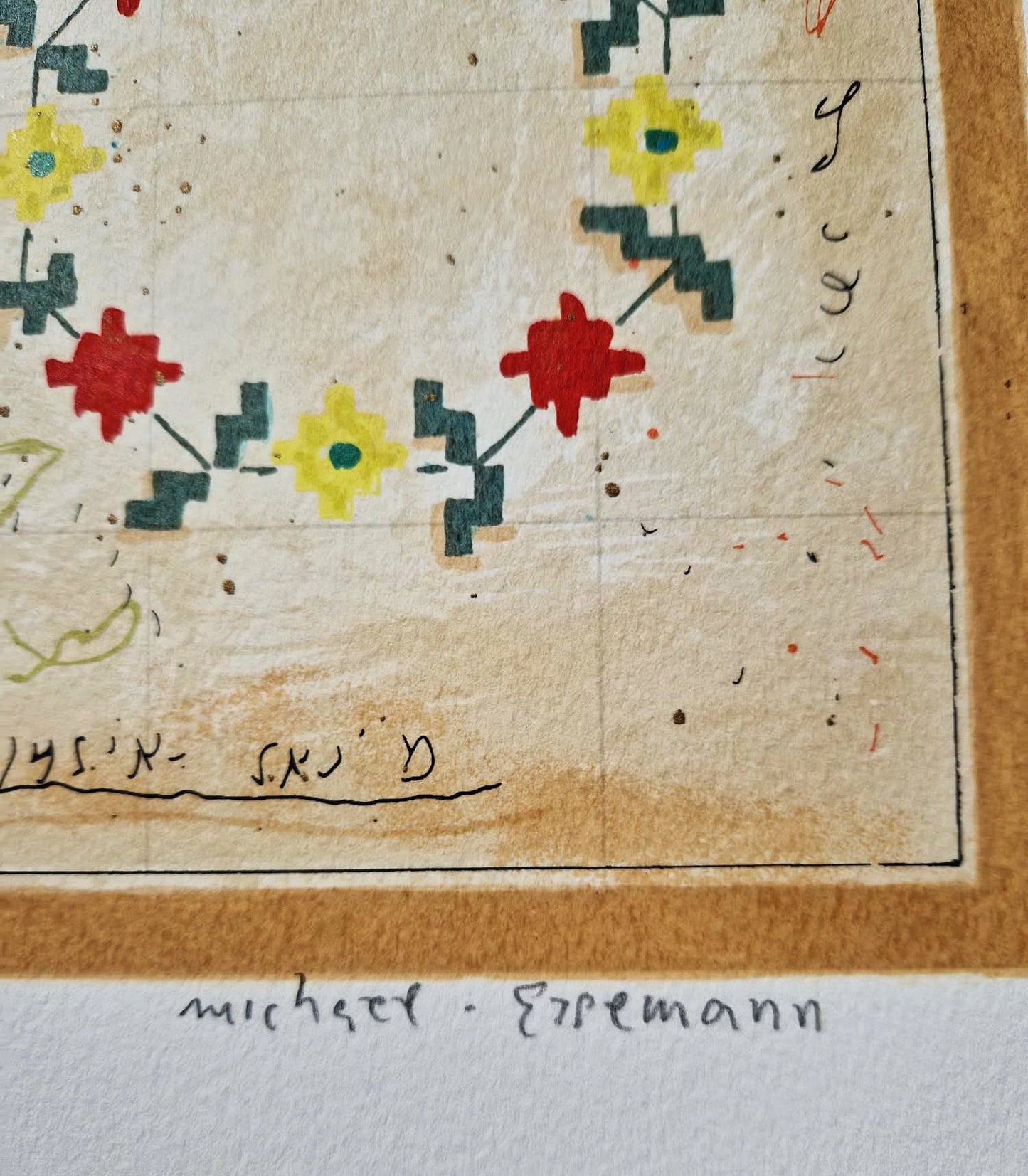 MICHAEL EISEMANN - Soucis Et Tomates (bez rámu) litografia