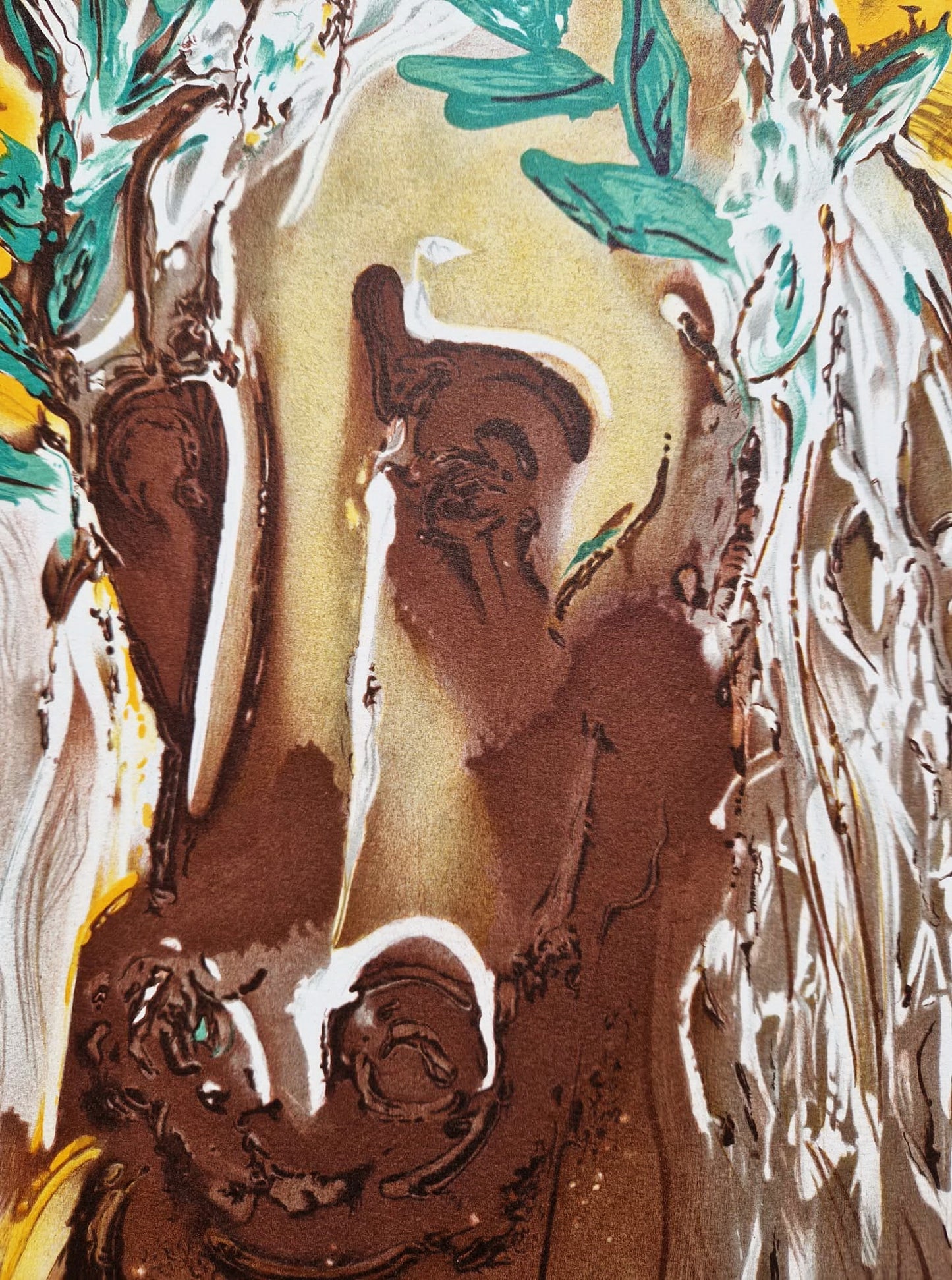 SALVADOR DALI - Le Cheval du Printemps (Certificate) (Unframed) Original lithograph by S.P.A.D.E.M (Israel)