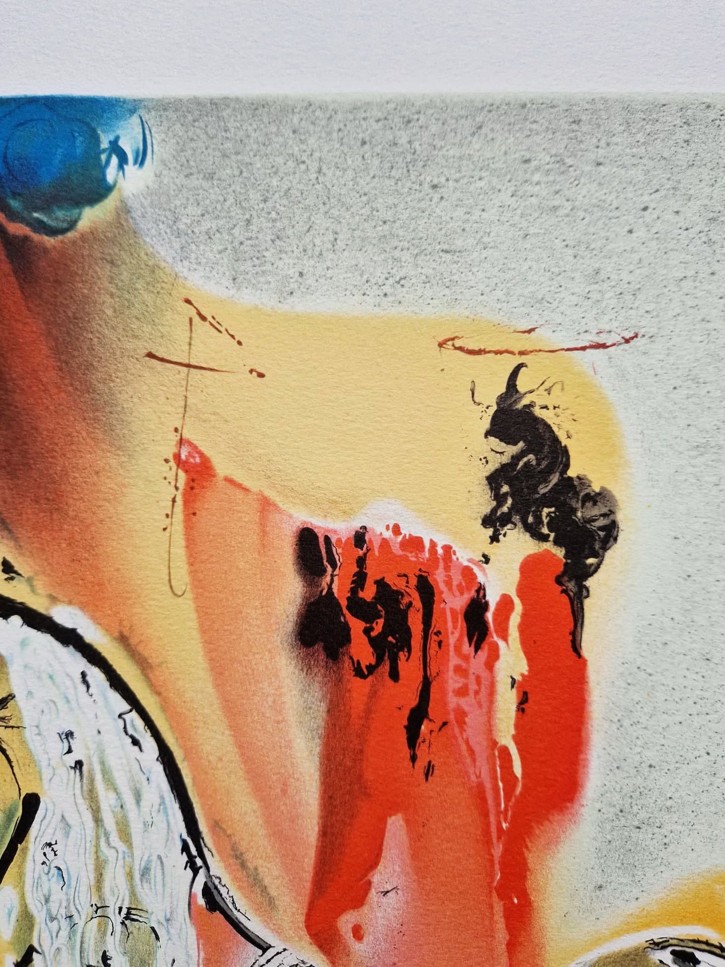 SALVADOR DALI - Le Chevalier Chretien (Certificate) (Unframed) Original lithograph by S.P.A.D.E.M (Israel)