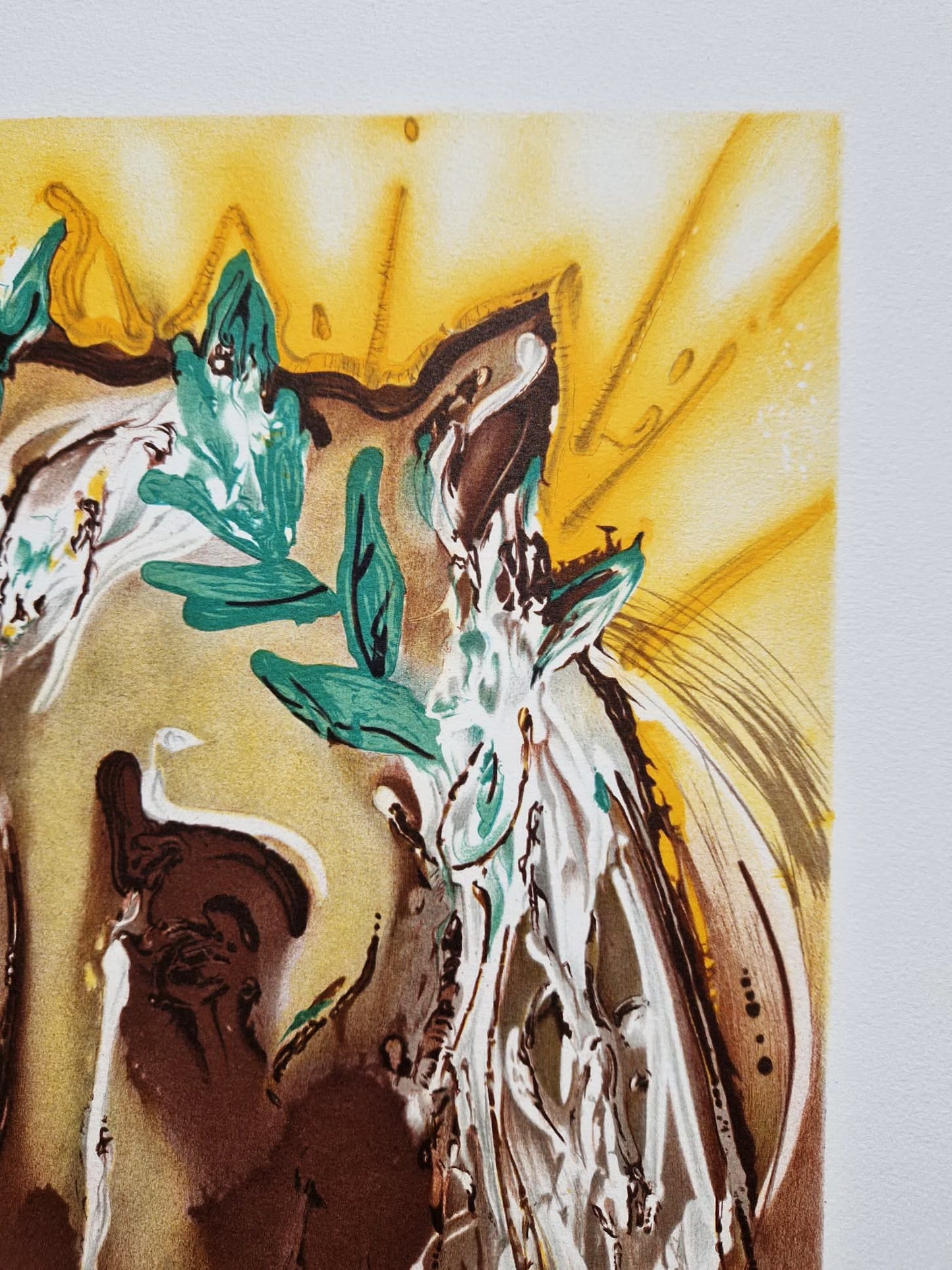 SALVADOR DALI - Le Cheval du Printemps (Certificate) (Unframed) Original lithograph by S.P.A.D.E.M (Israel)