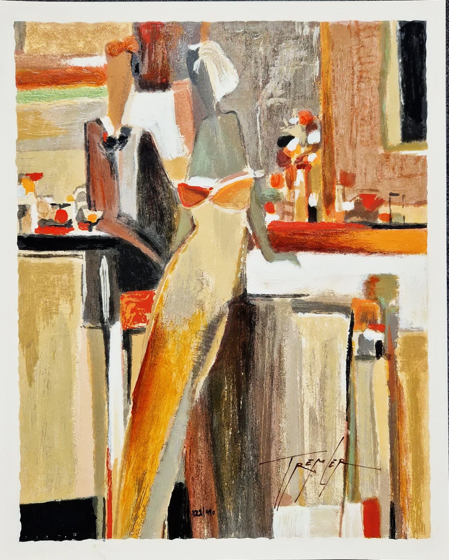 YURI TREMLER - Matinee I (Unframed), Serigraph