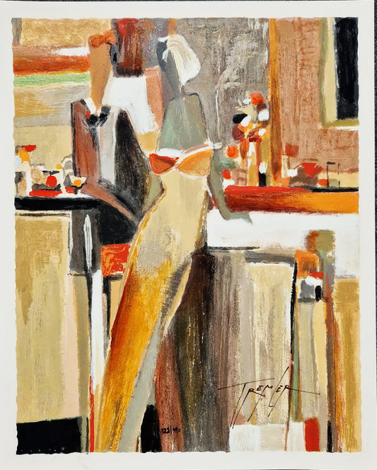 YURI TREMLER - Matinee I (Unframed), Serigraph