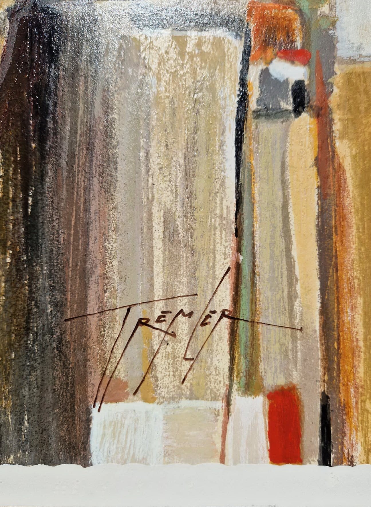 YURI TREMLER - Matinee I (Unframed), Serigraph