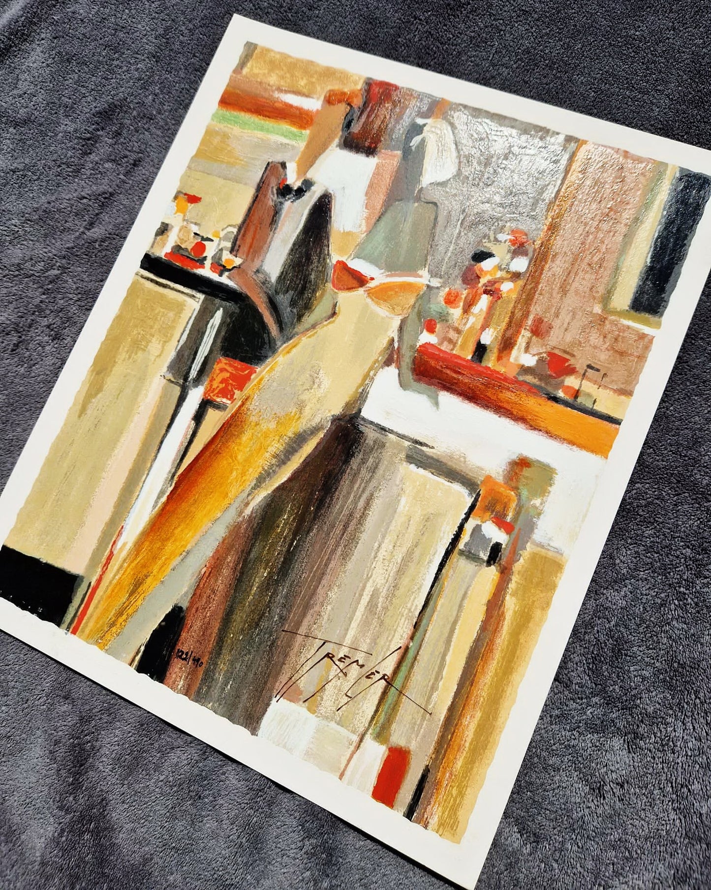 YURI TREMLER - Matinee I (Unframed), Serigraph