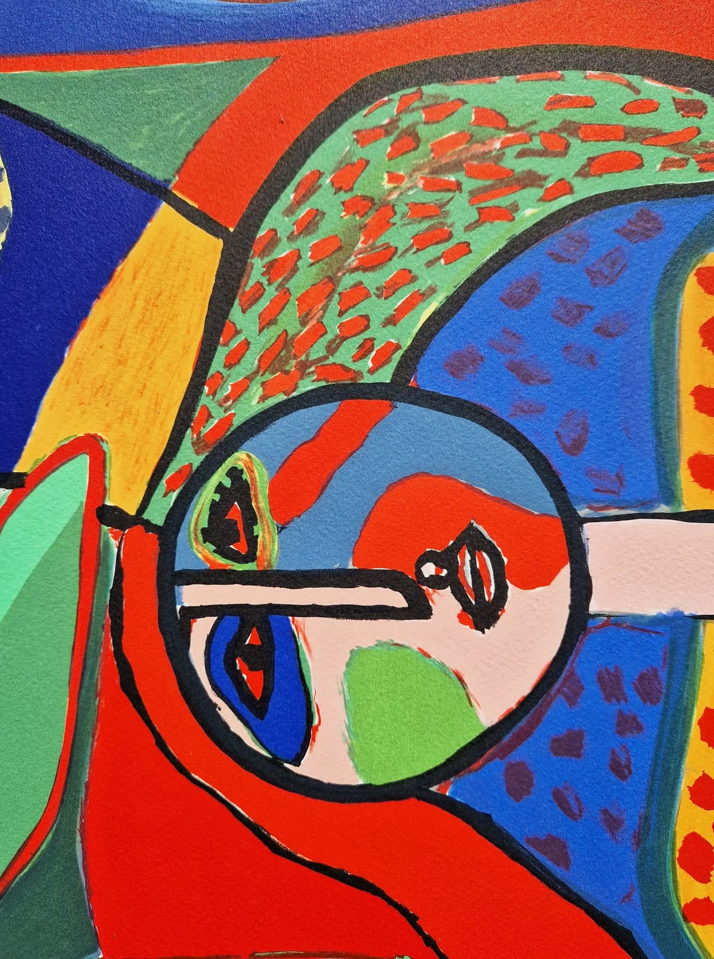 GUILLAUME CORNEILLE - Au Coeur de L ete (Unframed), Lithograph