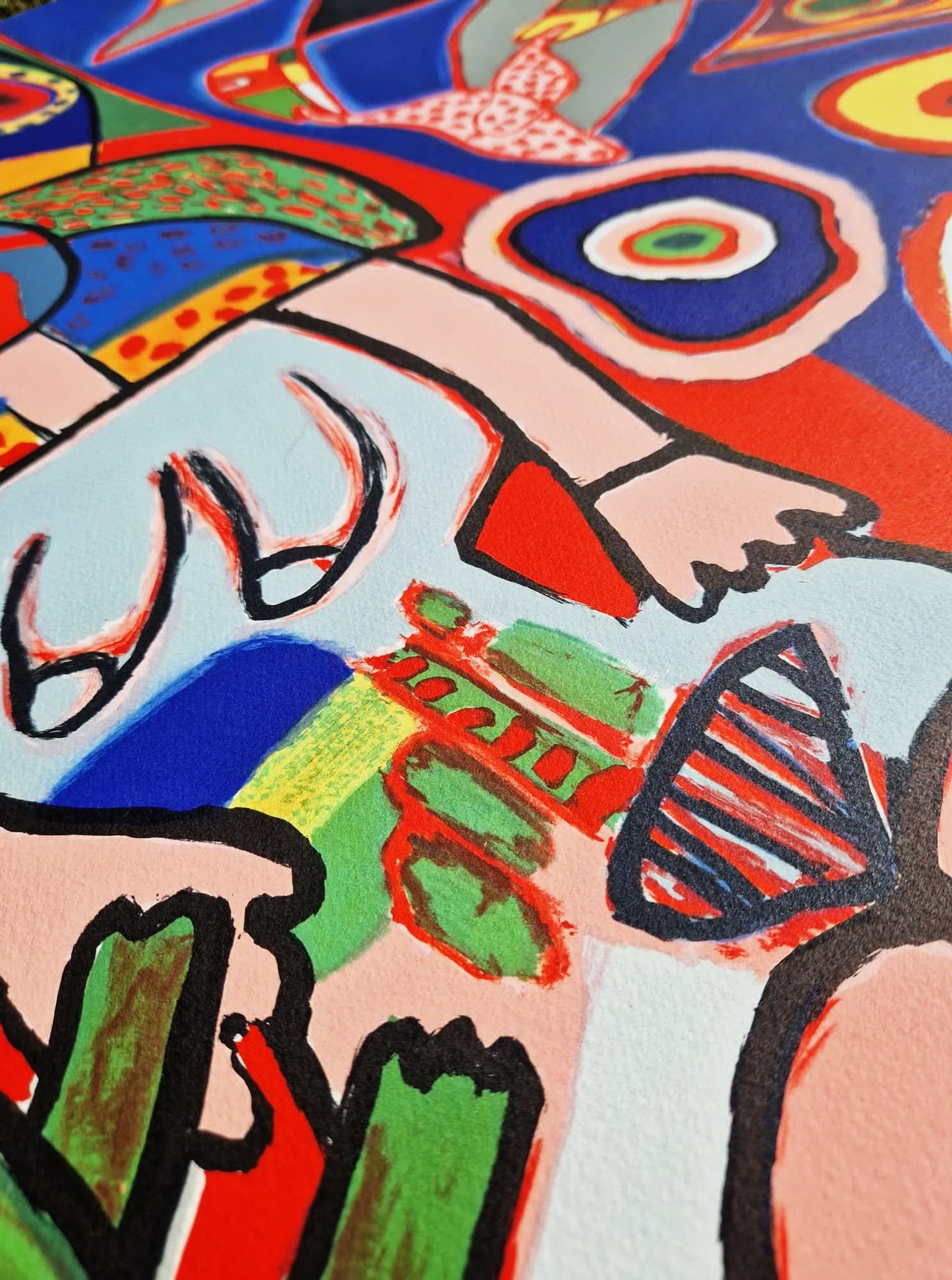 GUILLAUME CORNEILLE - Au Coeur de L ete (Unframed), Lithograph