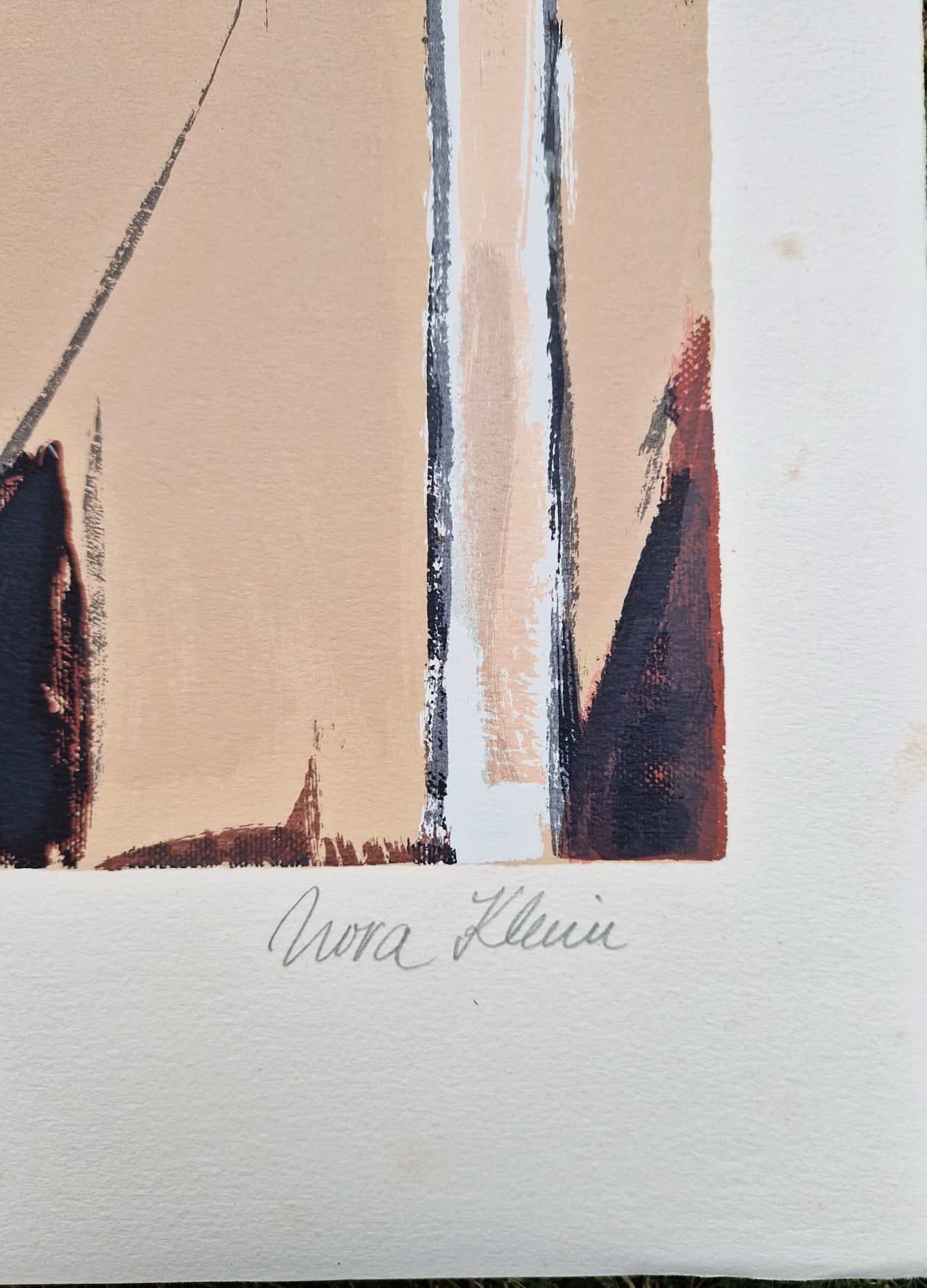 NORA KLEIN – V koktailovom bare (bez rámu), serigrafia
