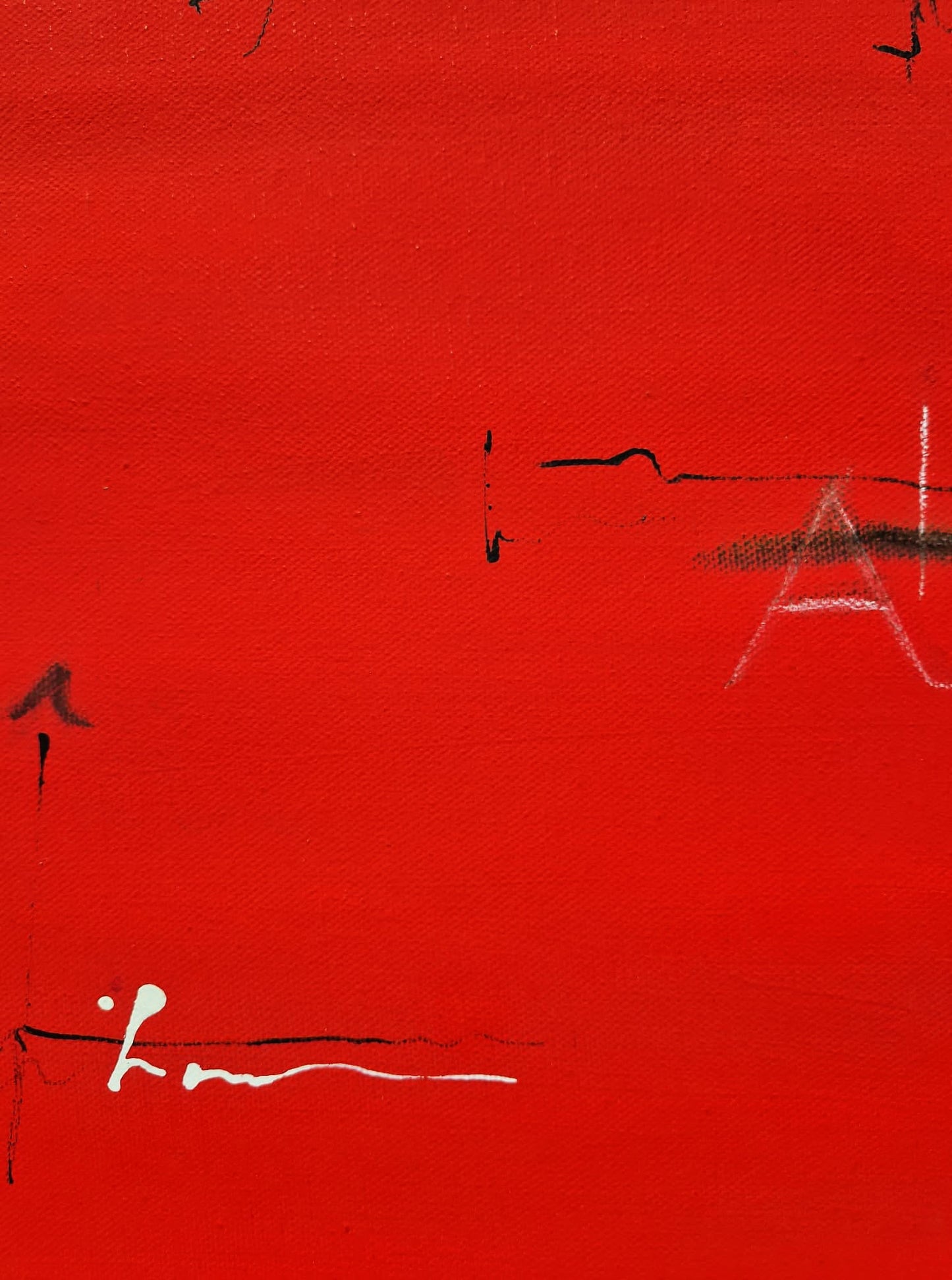 YOAV BRENER - Nocturnal Pulse (UNIQUE - acrylic/oil painting) (Unframed)