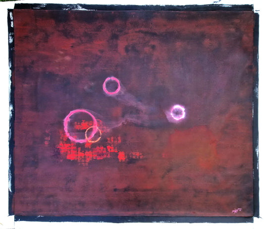 YOAV BRENER - Vital Resonance (UNIQUE - acrylic/oil painting) (Unframed)