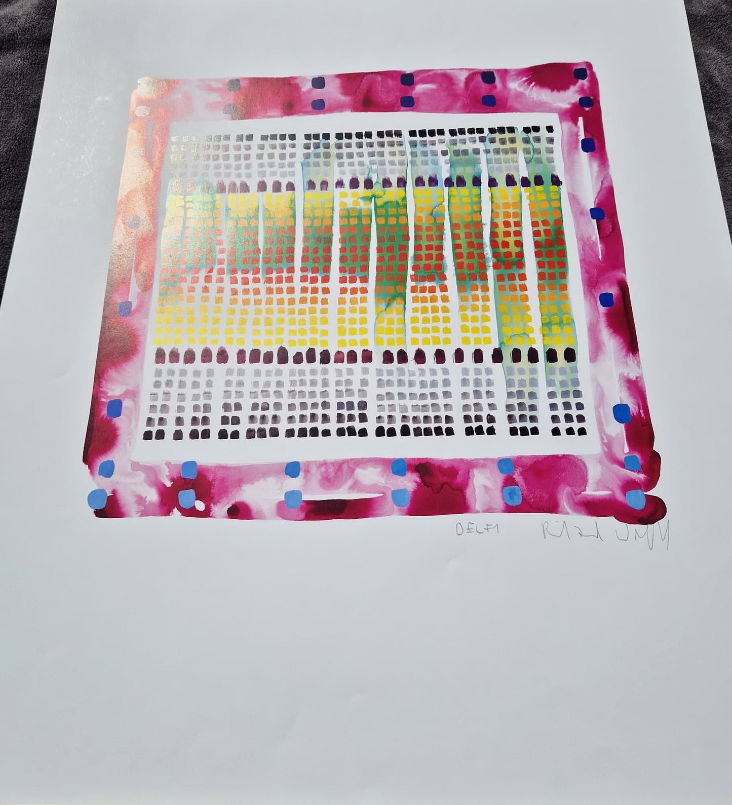 RICHARD WOLFF - Dillí (bez rámu), serigrafia