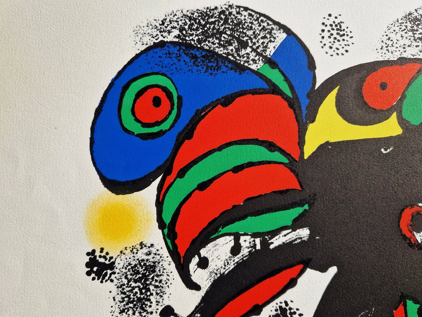 JOAN MIRO - Socha II (ZĽAVA!) (Bez rámu) Litografia