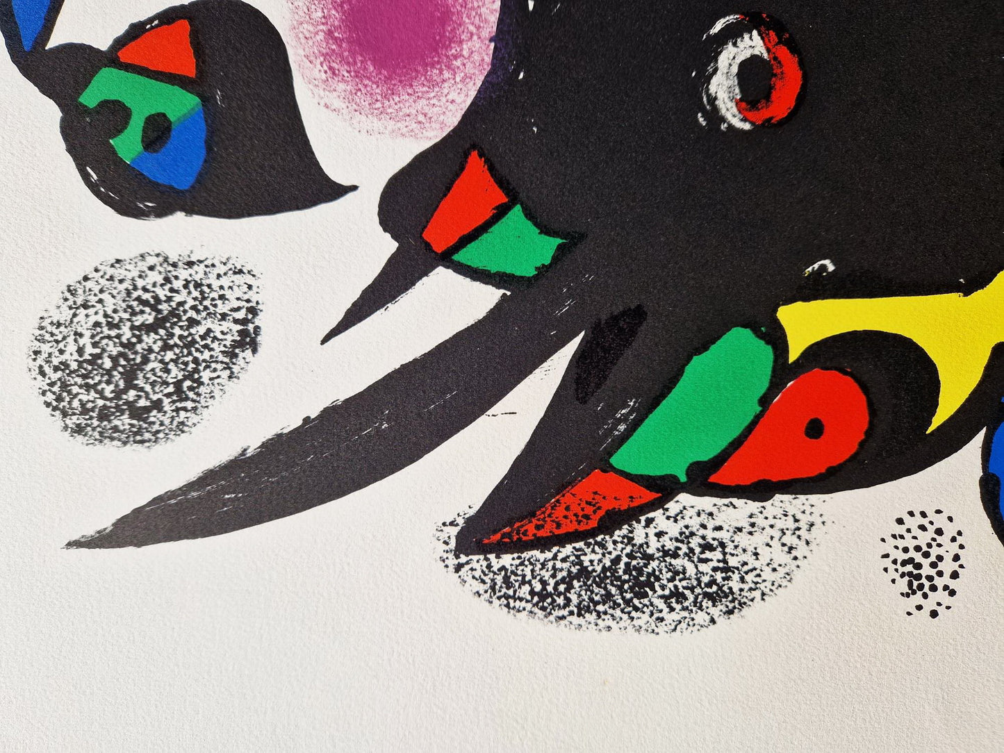 JOAN MIRO - Socha II (ZĽAVA!) (Bez rámu) Litografia
