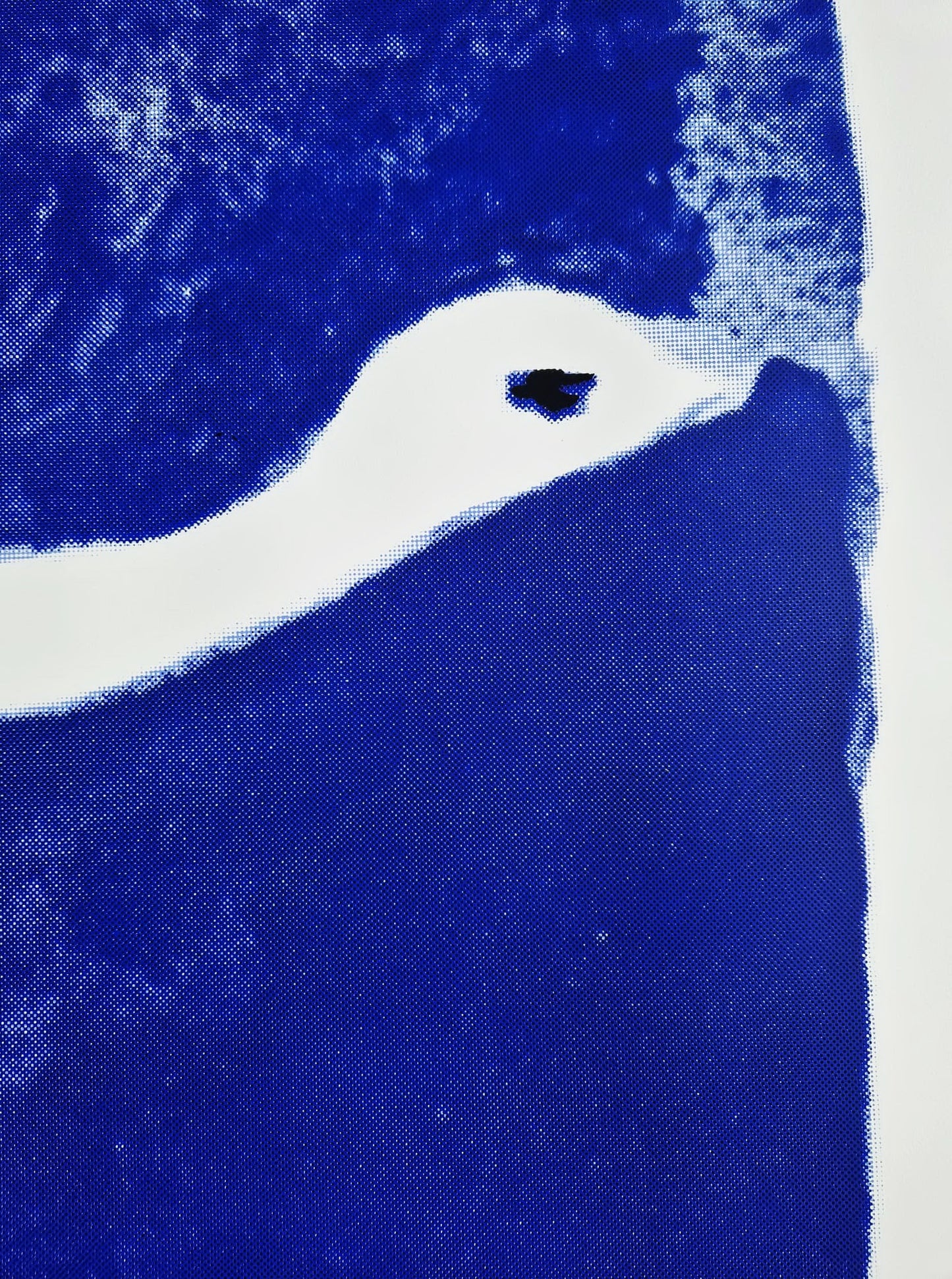GEORGES BRAQUE - White bird on Blue (Unframed) Serigraph
