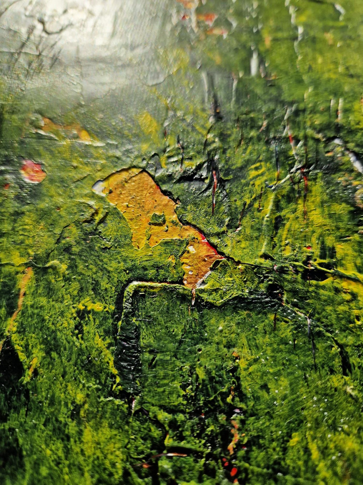 DENIS MARCON - Rain Forest (CERTIFICATE) (UNIQUE - oilpainting/acrylic)