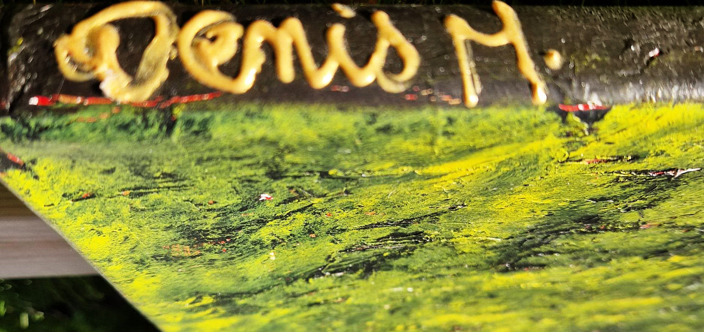 DENIS MARCON - Rain Forest (CERTIFICATE) (UNIQUE - oilpainting/acrylic)