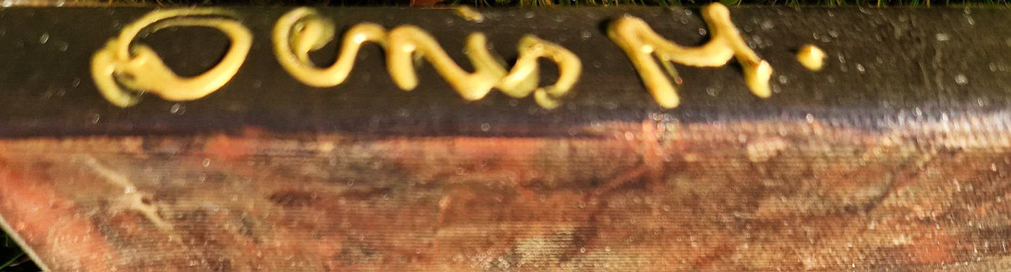 DENIS MARCON - Precieuse (CERTIFICATE) (UNIQUE - oilpainting/acrylic)