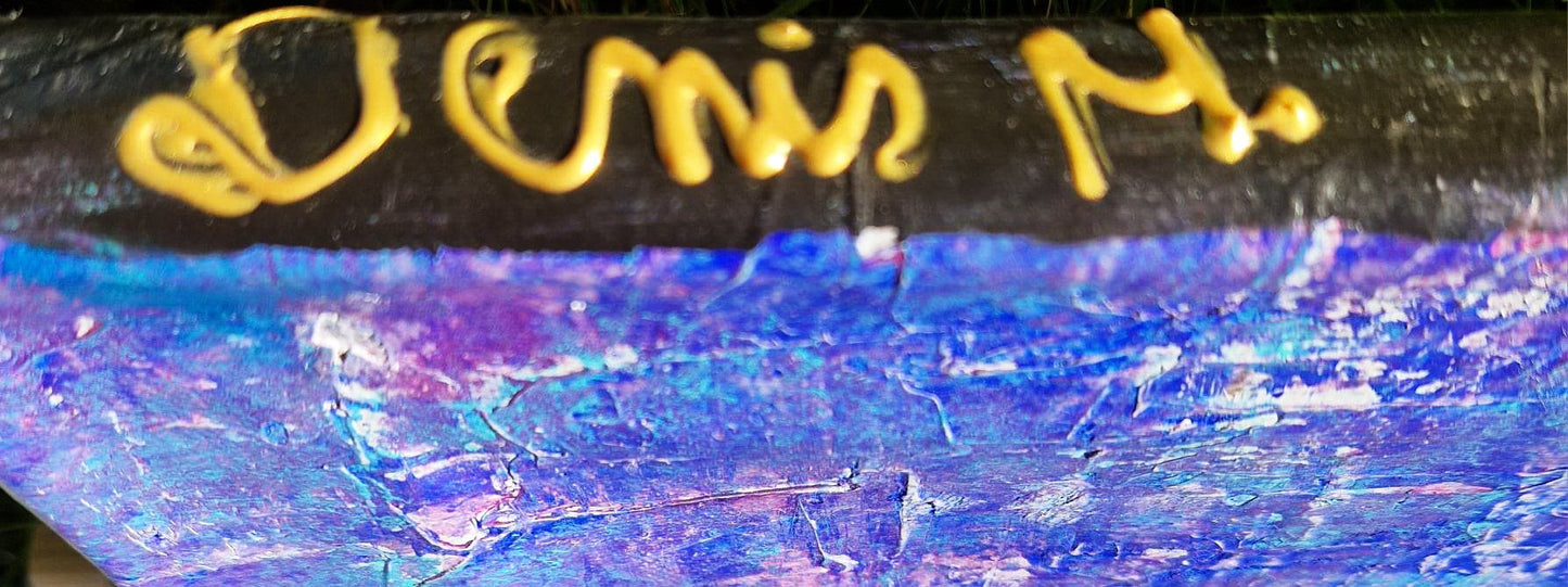 DENIS MARCON - Wonderland (CERTIFICATE) (UNIQUE - oilpainting/acrylic)