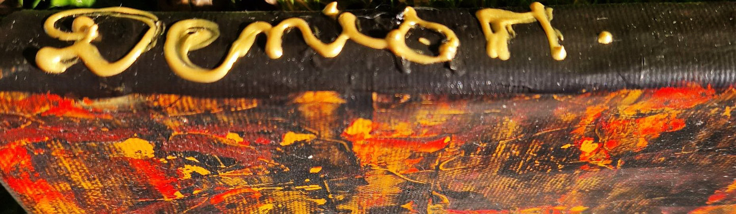 DENIS MARCON - Gothika (CERTIFICATE) (UNIQUE - oilpainting/acrylic)