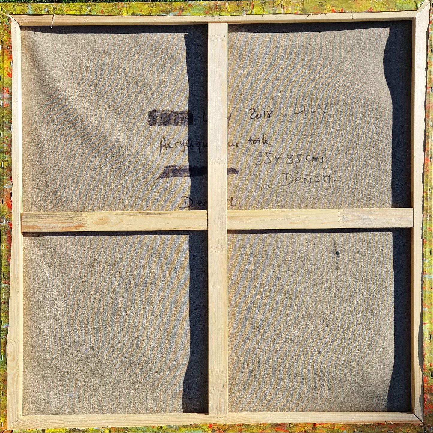 DENIS MARCON - Lily (CERTIFICATE) (UNIQUE - oilpainting/acrylic)