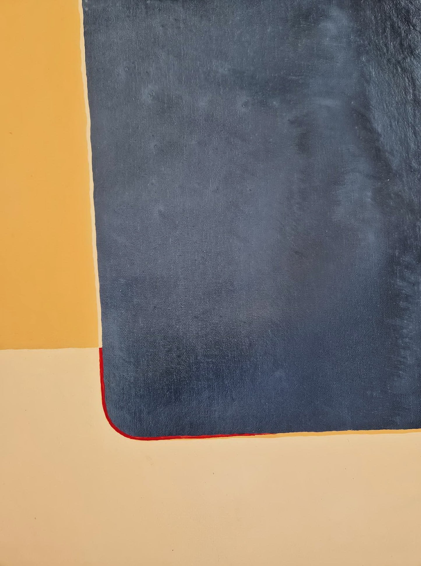 YOAV BRENER - Golden Monoliths (UNIQUE - acrylic/oil painting) (Unframed)