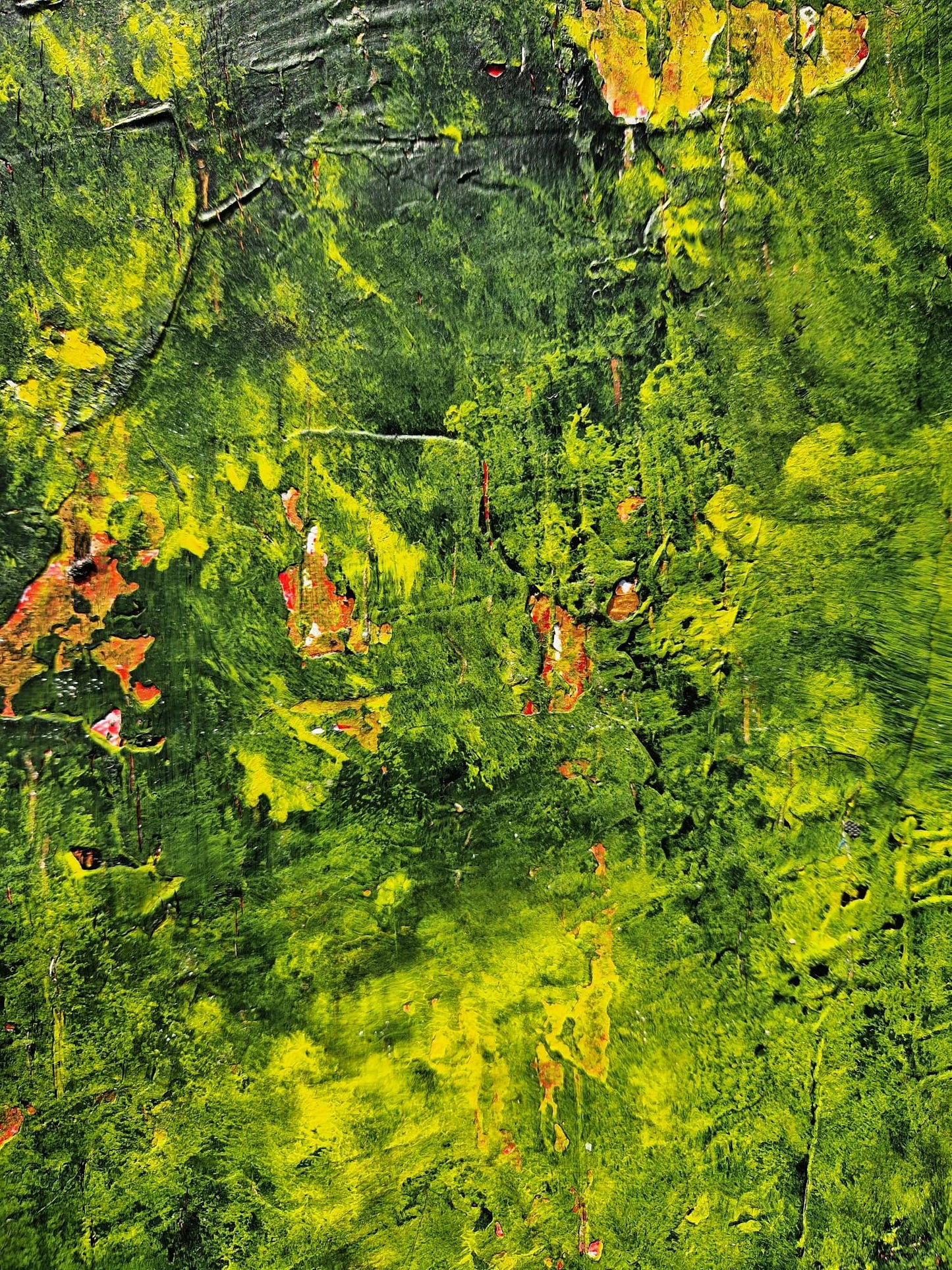 DENIS MARCON - Rain Forest (CERTIFICATE) (UNIQUE - oilpainting/acrylic)