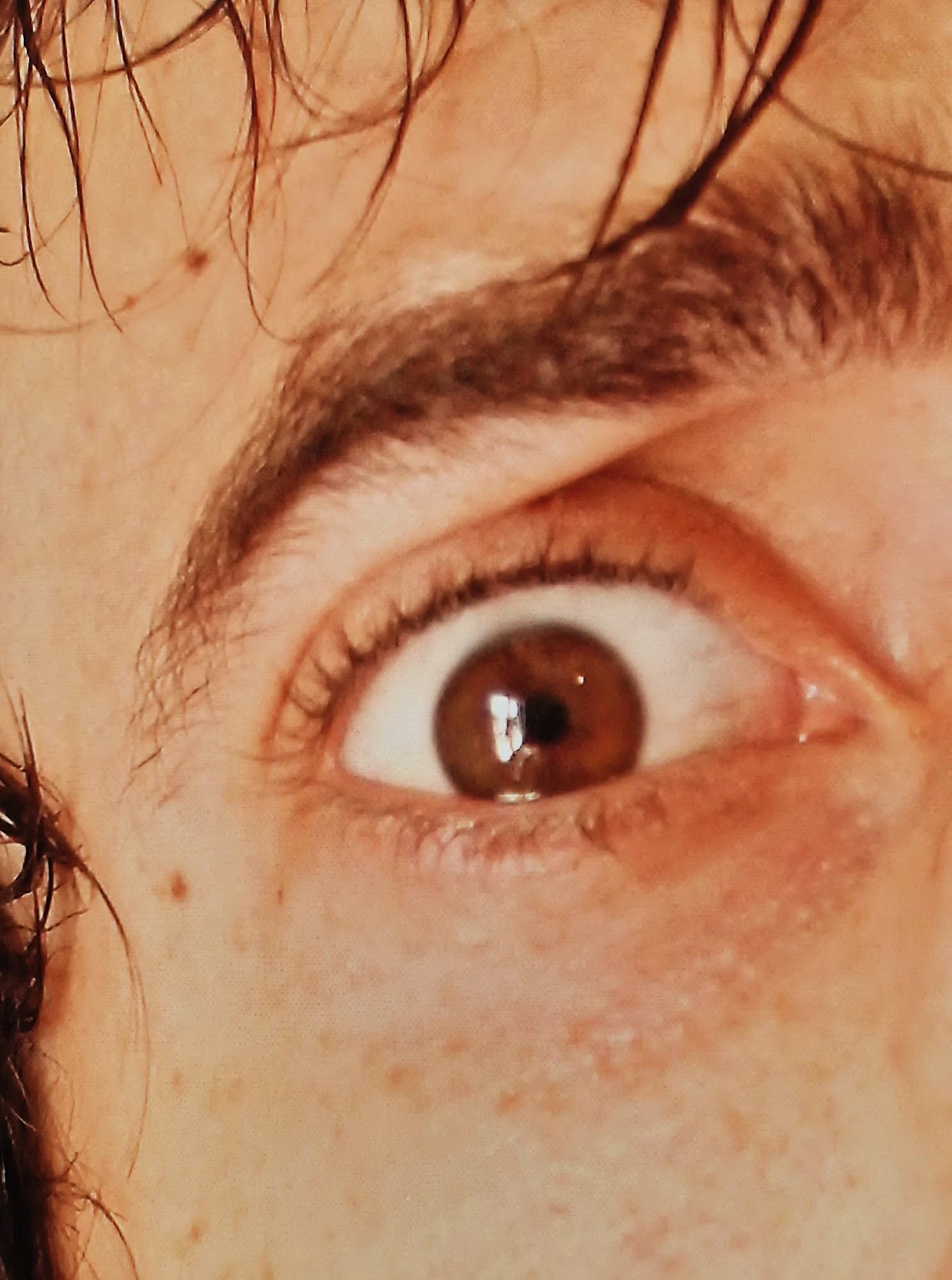 YOAV BRENER - The Creator's Halo (UNIQUE - Original Self-Portrait Mixed Media) (Unframed)