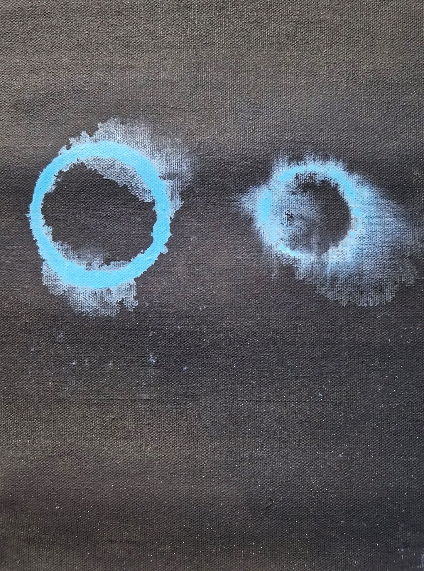 YOAV BRENER - Nocturnal Pulse (UNIQUE - acrylic/oil painting) (Unframed)