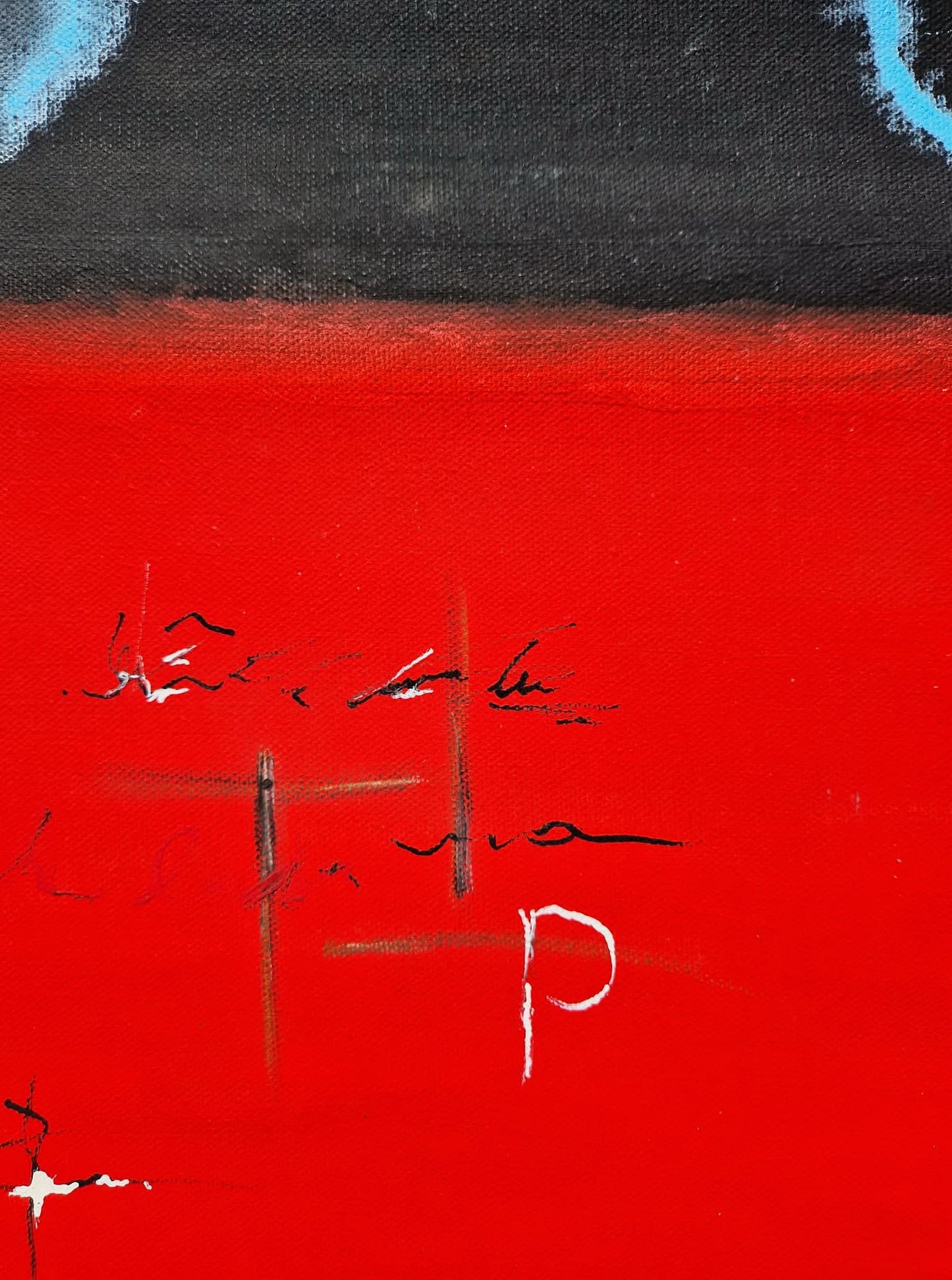 YOAV BRENER - Nocturnal Pulse (UNIQUE - acrylic/oil painting) (Unframed)