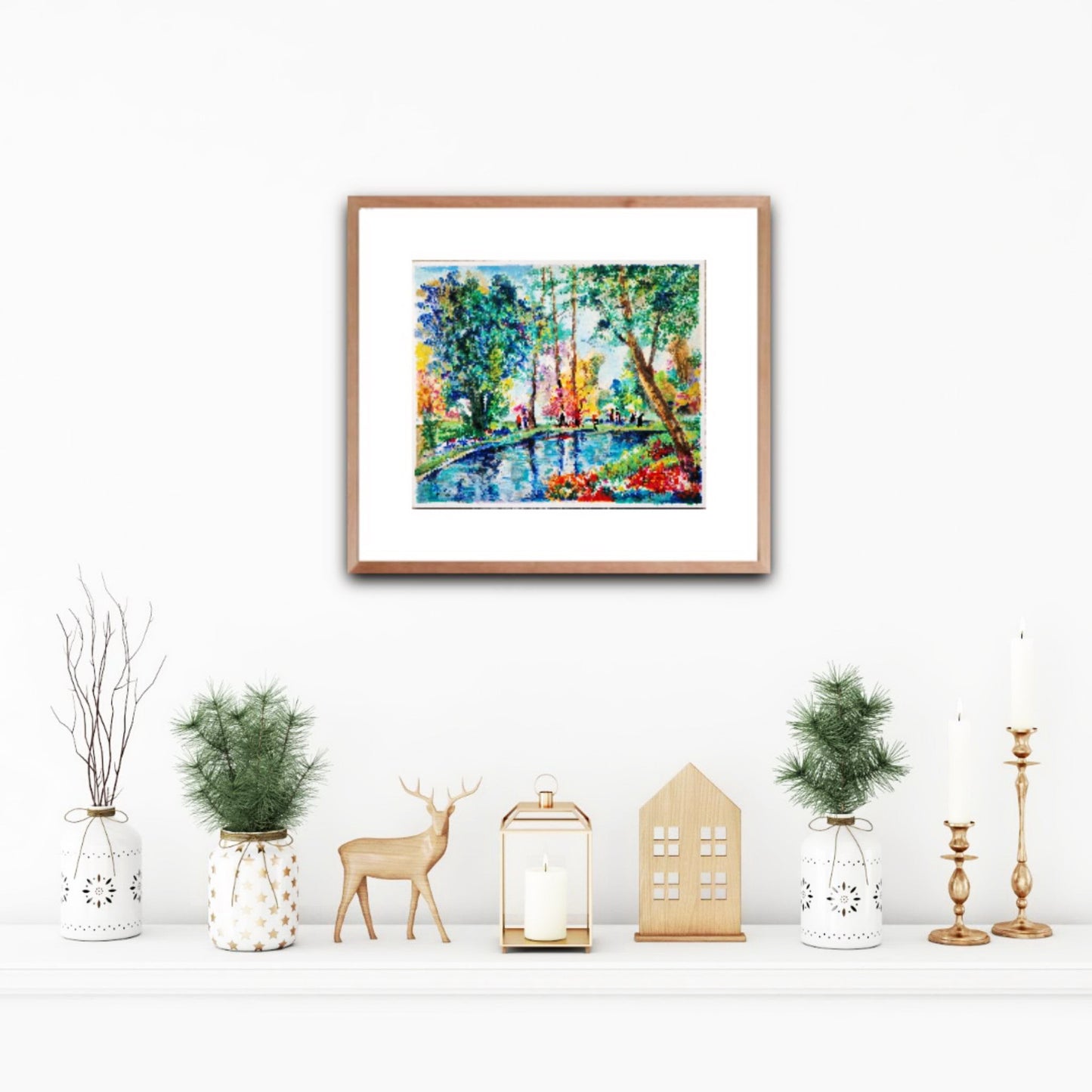 DIMITRI POLAK - Piknik v Provensálsku (Bez rámu) Sieťotlač