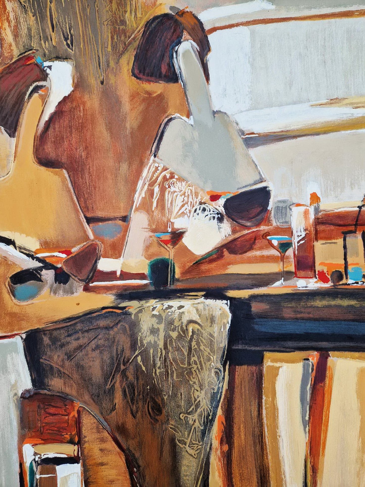 YURI TREMLER - Ladies Lunch (Unframed), Serigraph