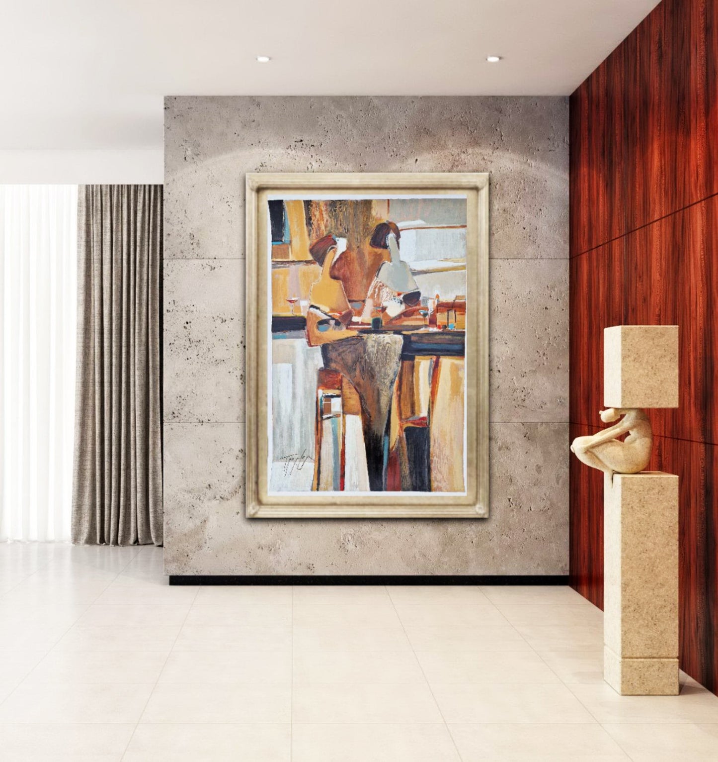 YURI TREMLER - Ladies Lunch (Unframed), Serigraph