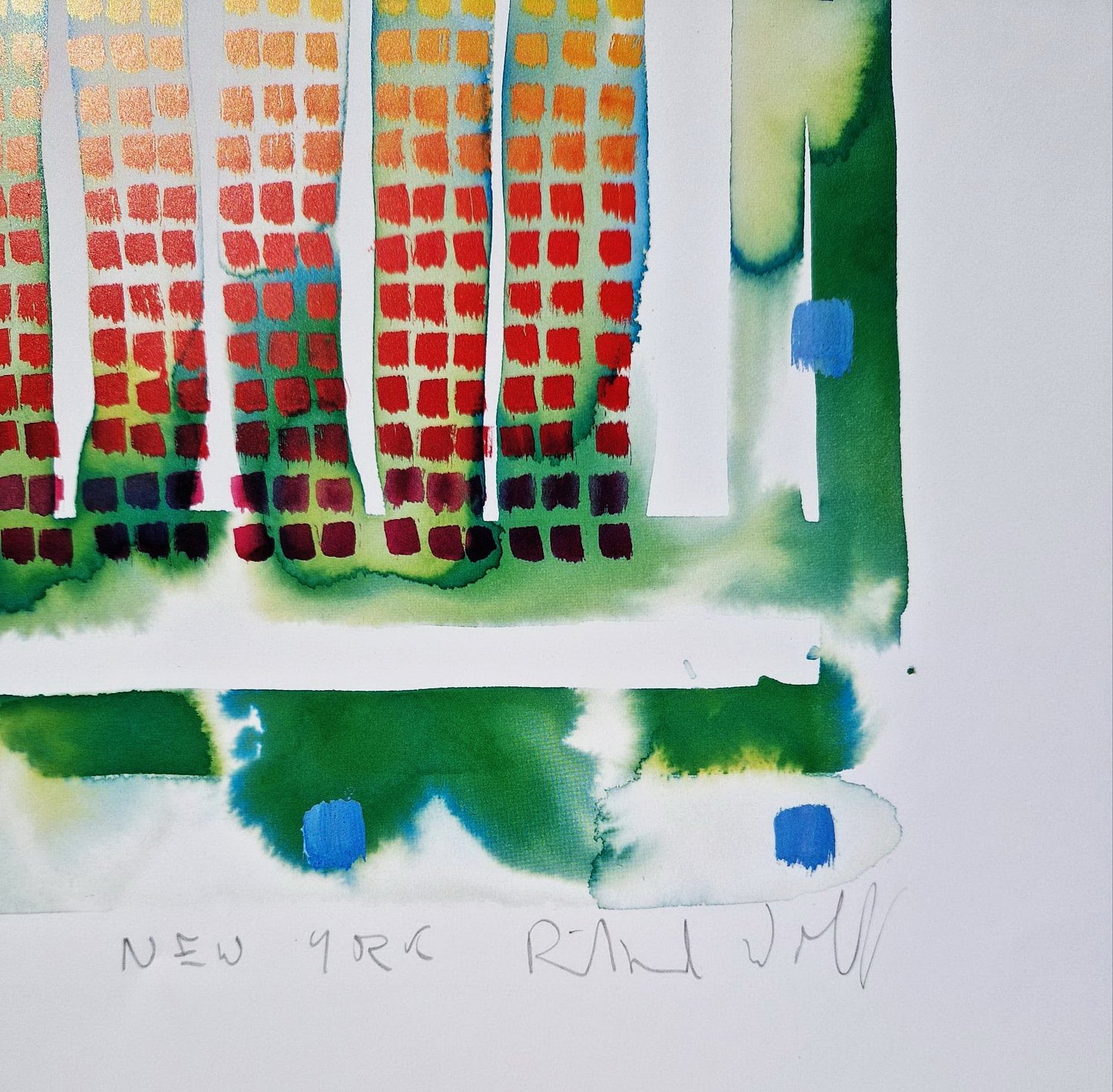 RICHARD WOLFF – New York (Bez rámu), serigrafia
