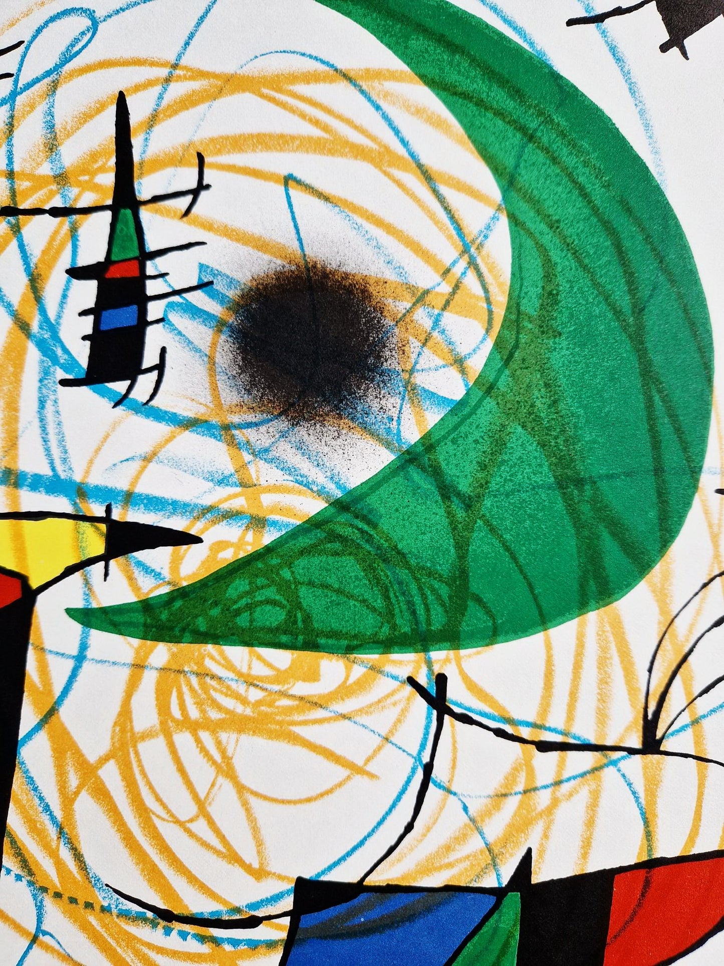 JOAN MIRO - Litografia Original II (1972) (Unframed) Lithograph