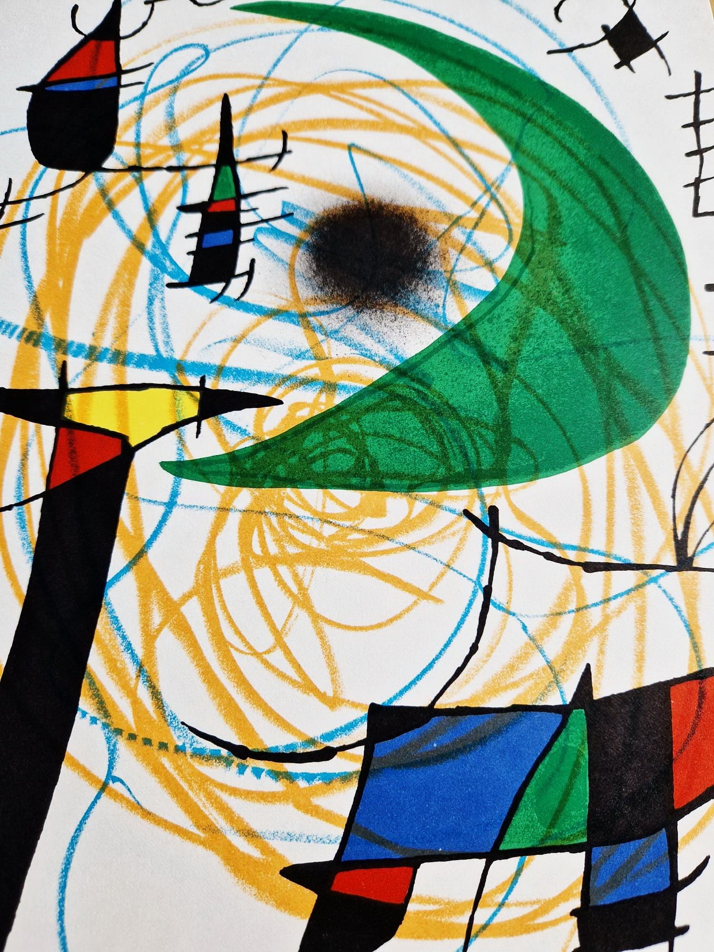 JOAN MIRO - Litografia Original II (1972) (Unframed) Lithograph