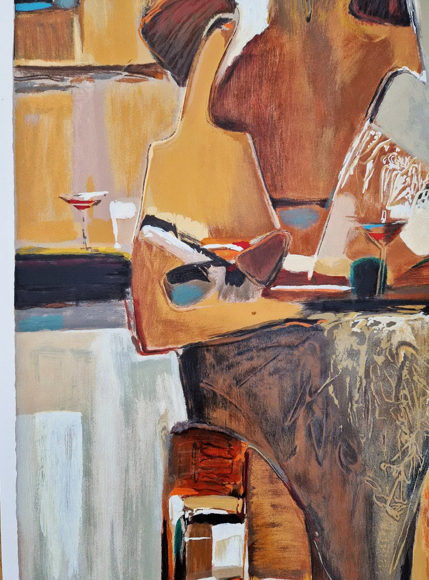 YURI TREMLER - Ladies Lunch (Unframed), Serigraph