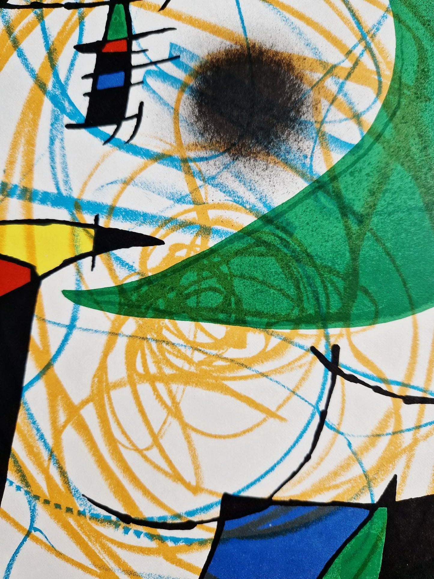 JOAN MIRO - Litografia Original II (1972) (Unframed) Lithograph