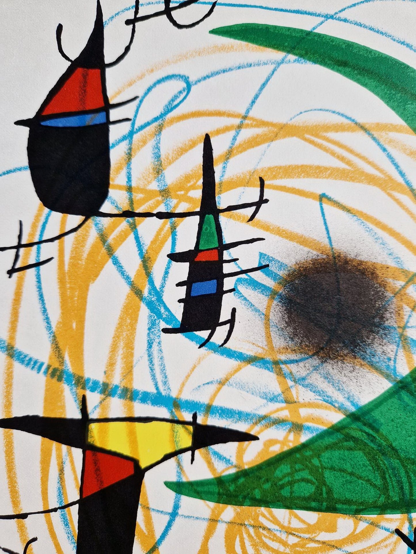 JOAN MIRO - Litografia Original II (1972) (Unframed) Lithograph
