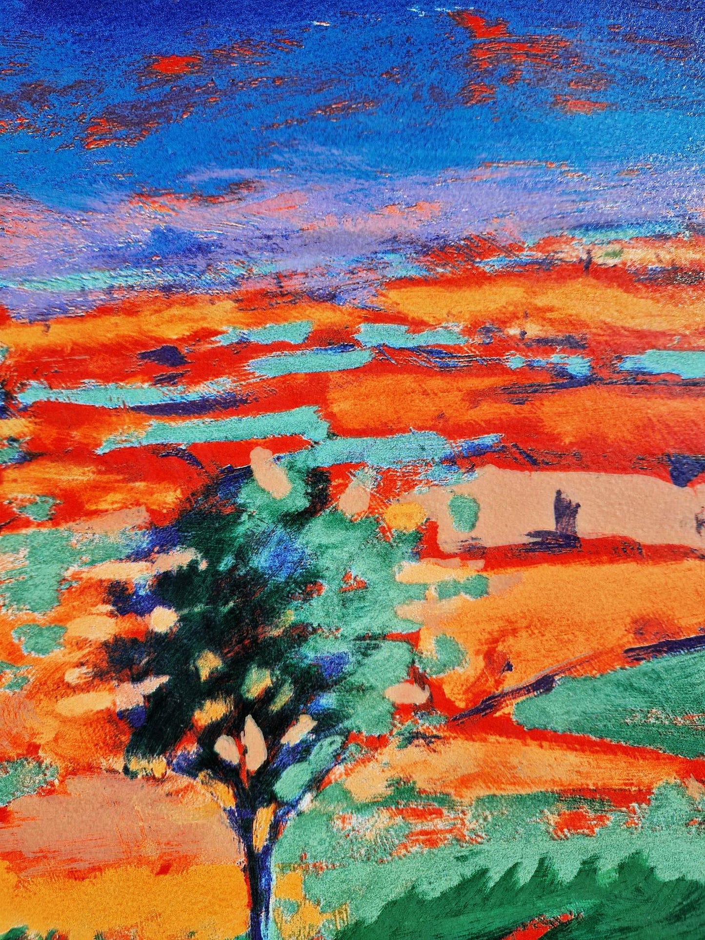 PAUL POWIS – Hill View (bez rámu), serigrafia