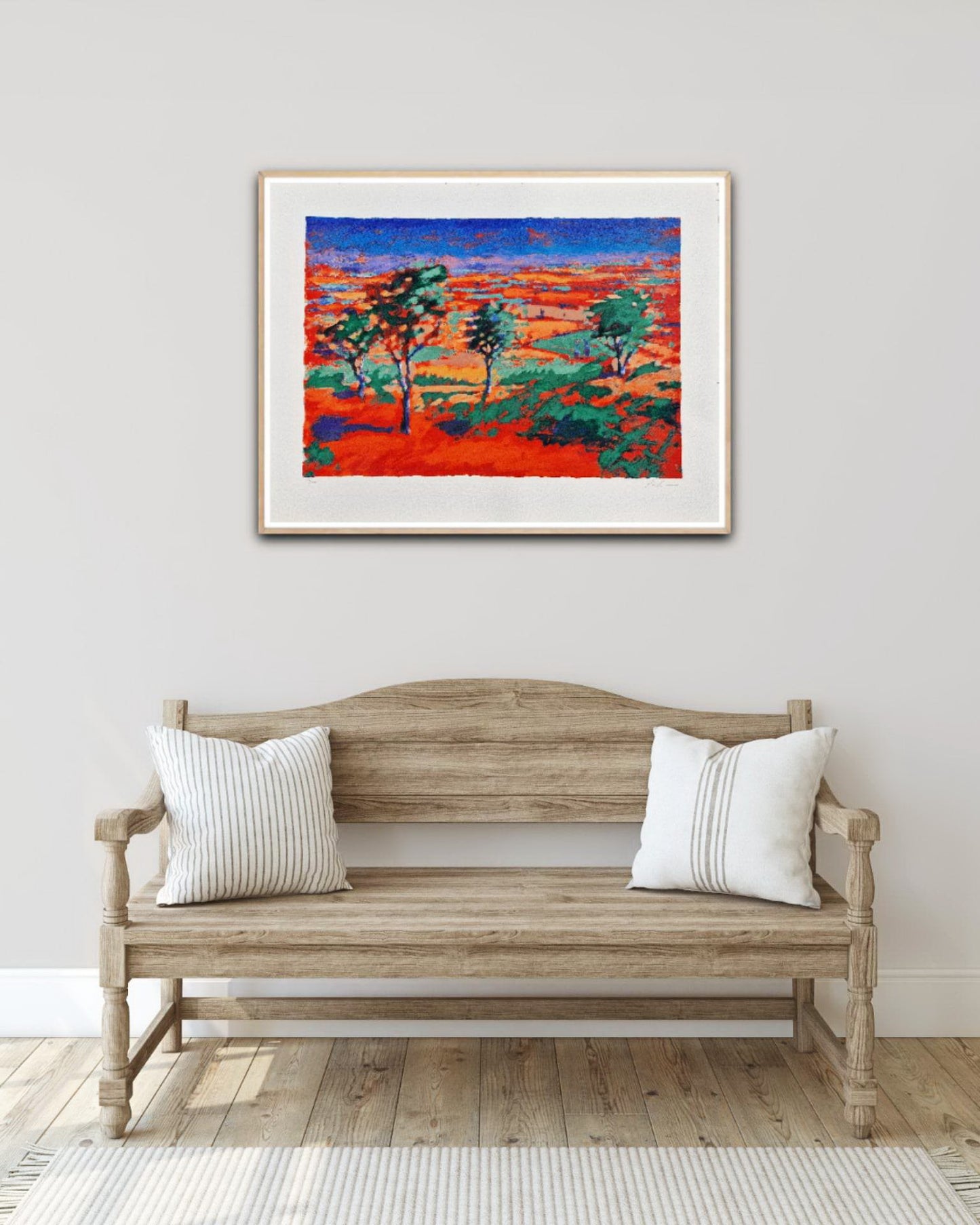PAUL POWIS – Hill View (bez rámu), serigrafia